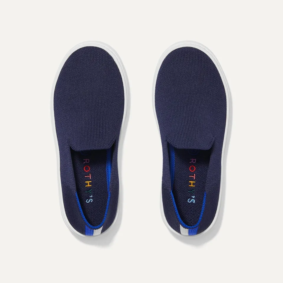 Rothy's The Kids Sneaker scarpe bimbo Deep Navy blu
