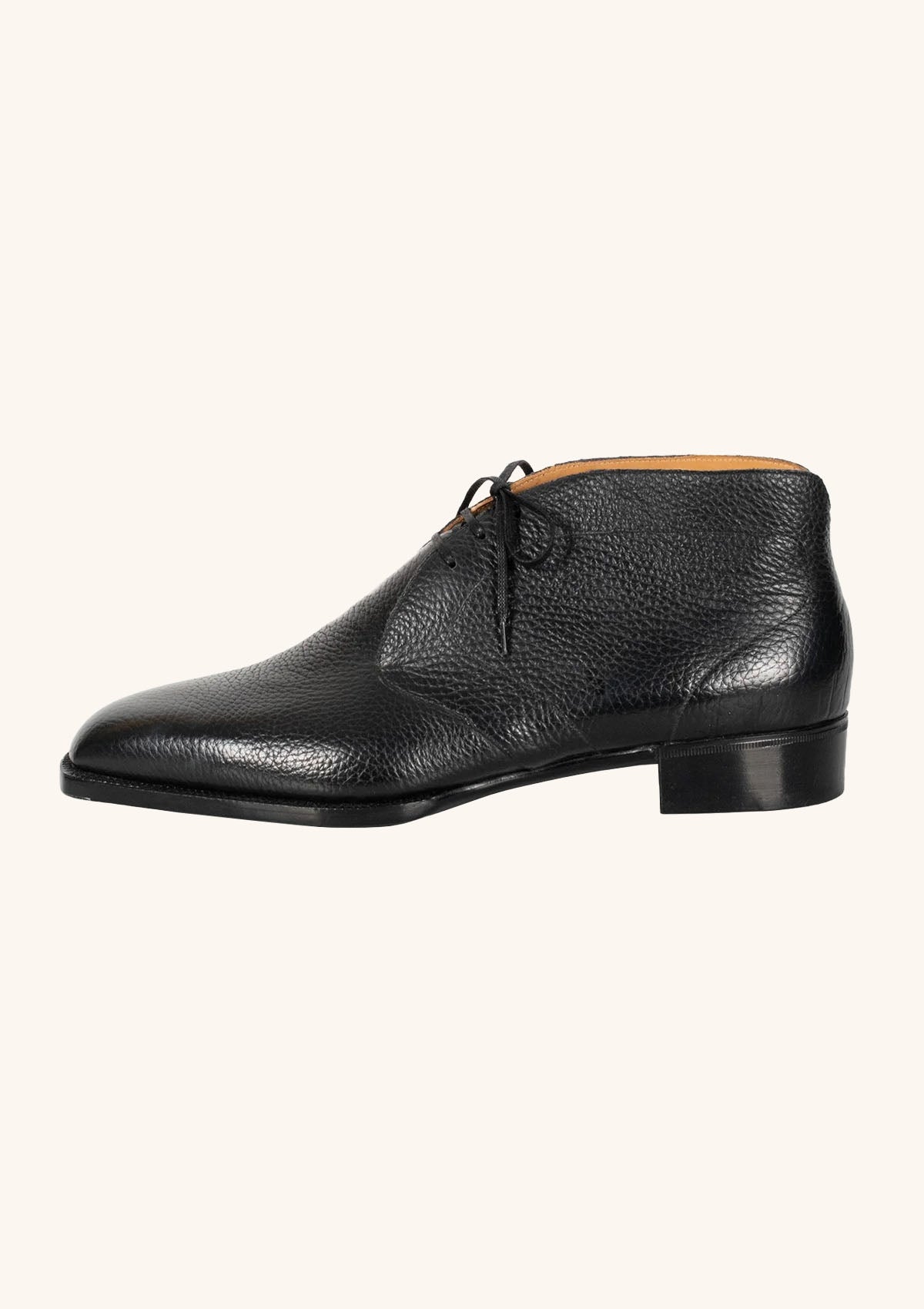 Stefano Bemer Boots T7230 stivaletti chukka neri pelle cervo