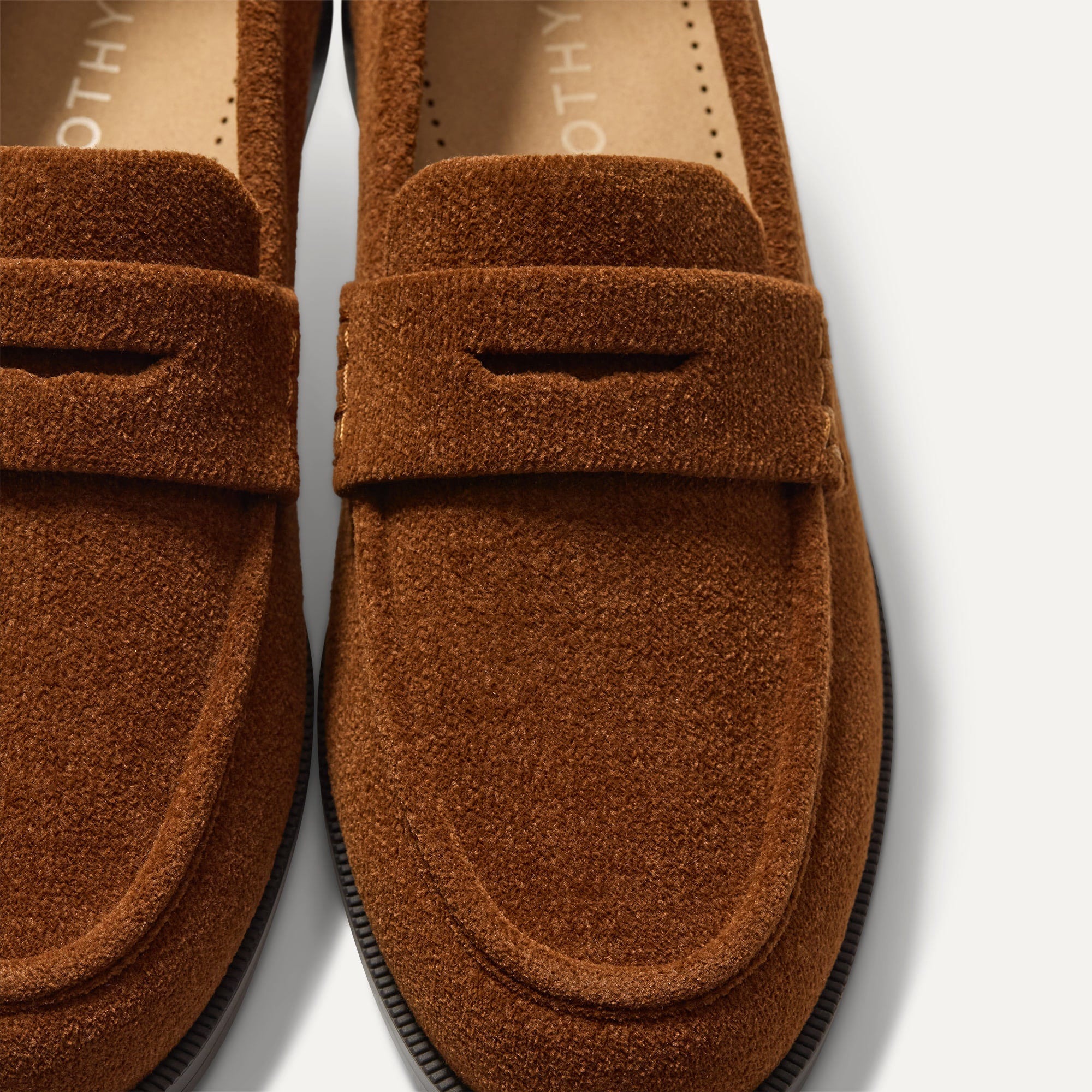 Rothy's The Penny Loafer mocassini donna Russet ReVelvet marrone