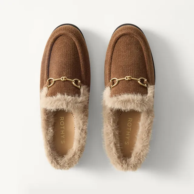 Rothy's The Après Loafer Mule mule donna marrone ReVelvet Cinnamon