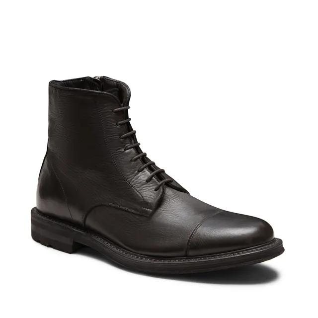 F.lli Rossetti 14155 polacco uomo nero pelle con zip