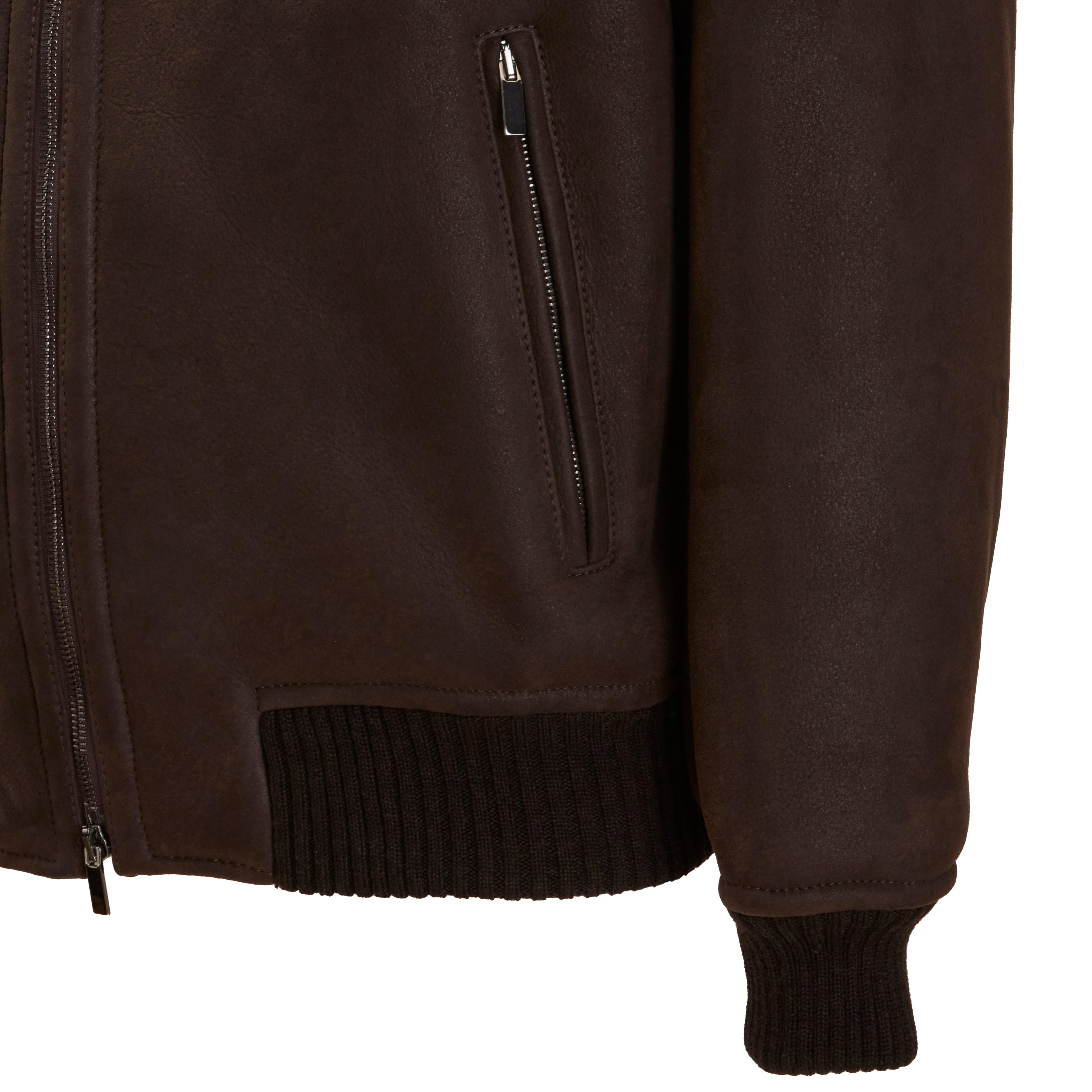 F.lli Rossetti 99809 Giubbino Shearling Grigio Antracite