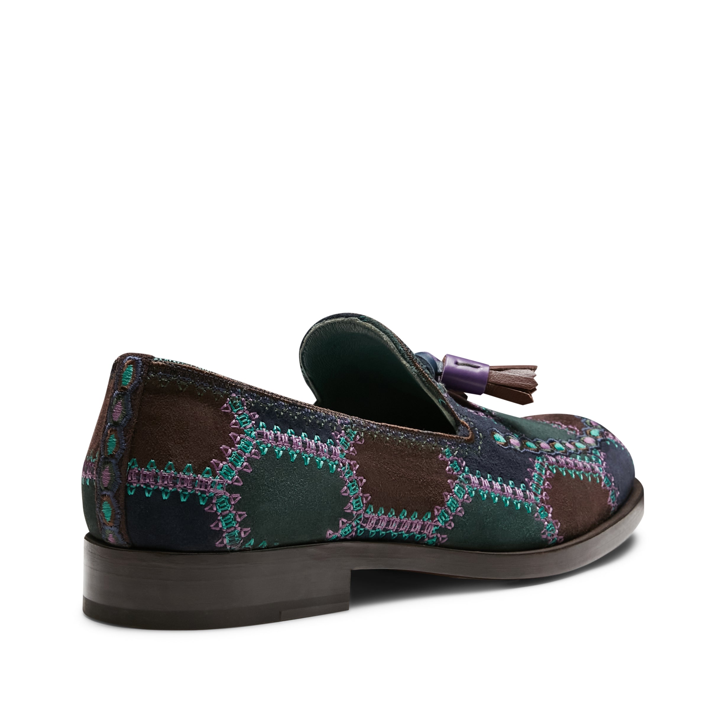 F.lli Rossetti Brera 15097 Mocassino Suede Bottiglia Uomo