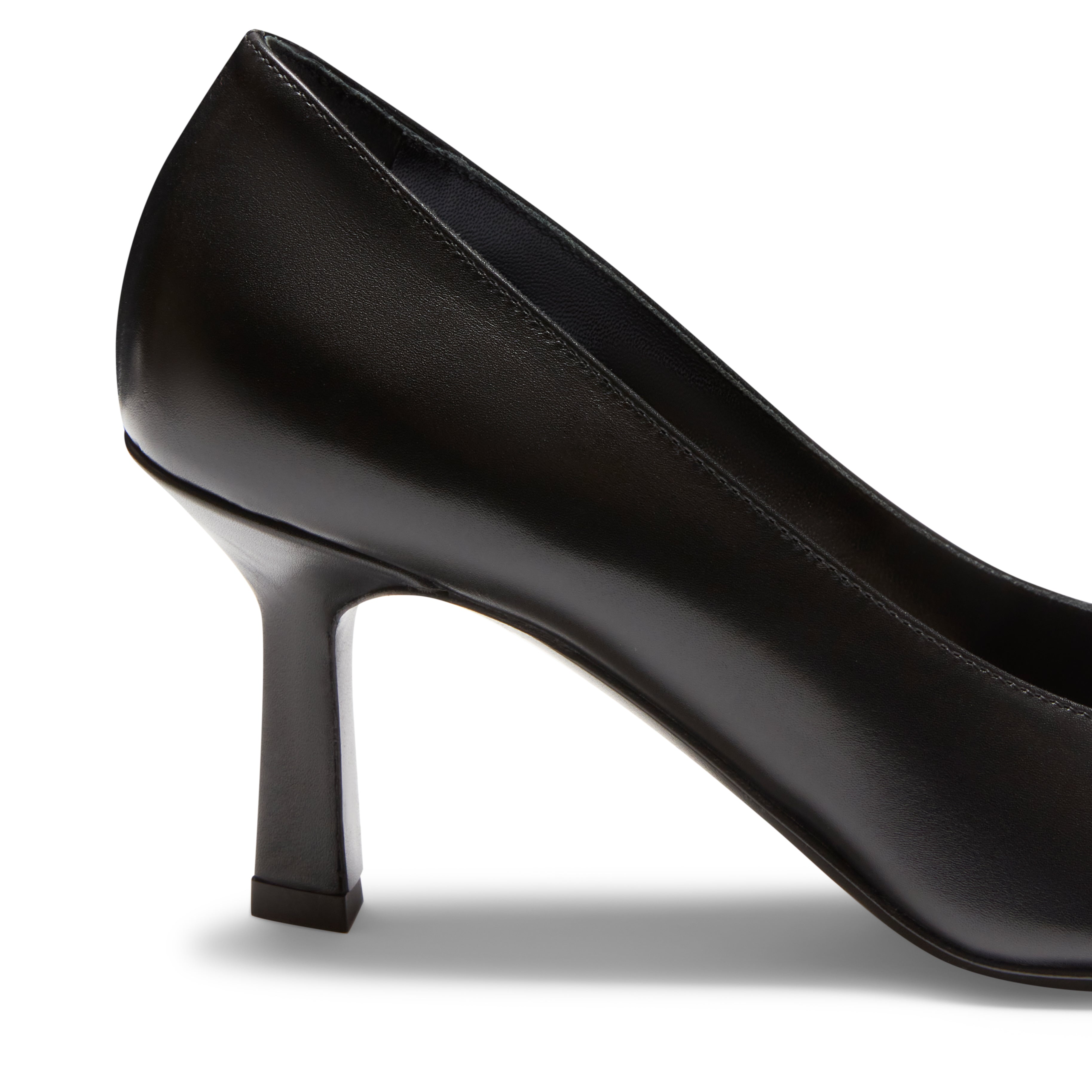 F.lli Rossetti 68344 Décolleté Donna Pelle Nero Tacco 70