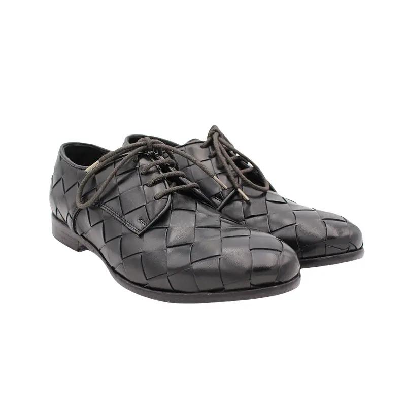 Sandro Barbera 477/7 stringate uomo derby pelle nero