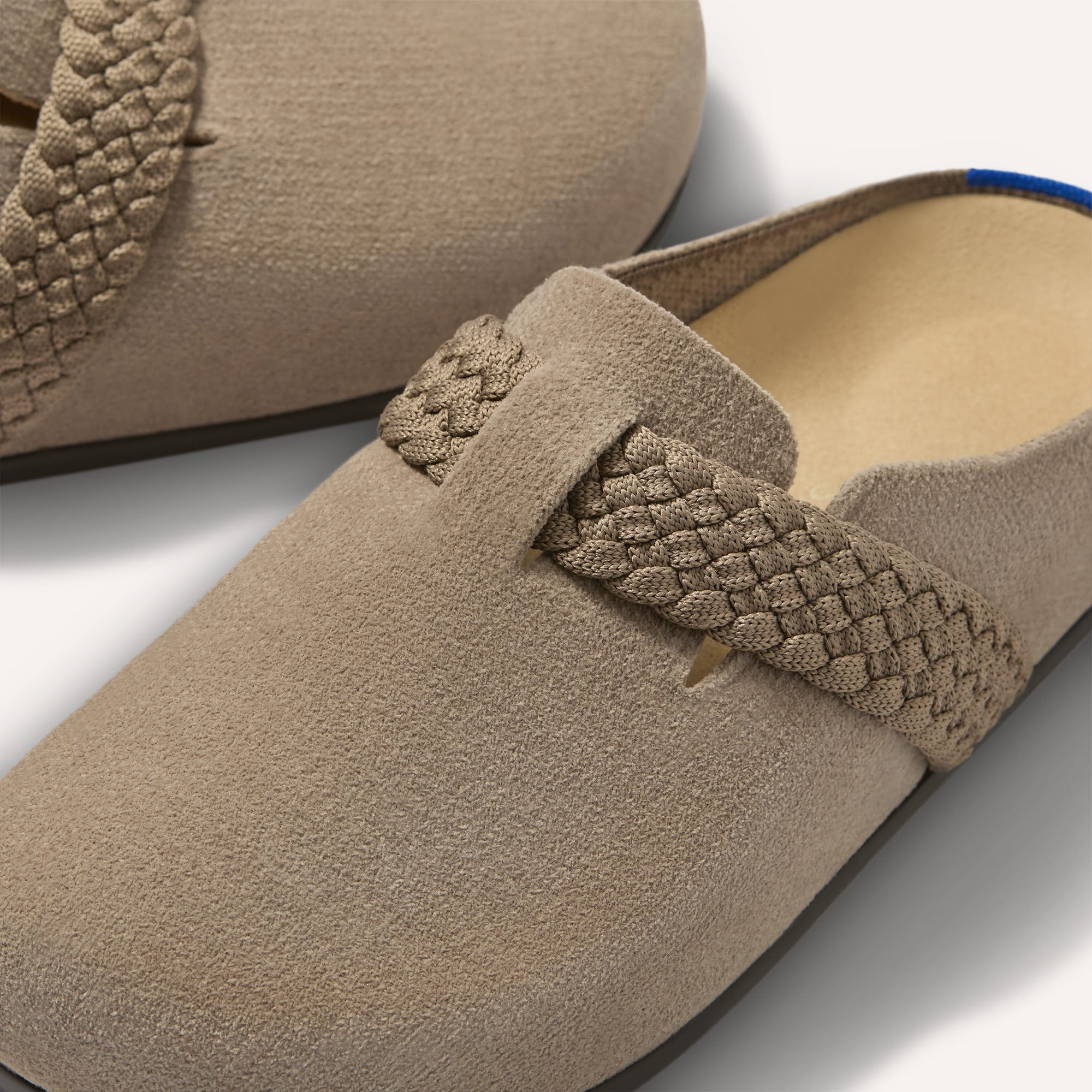 Rothy's The Braid Clog zoccoli donna Sparrow beige