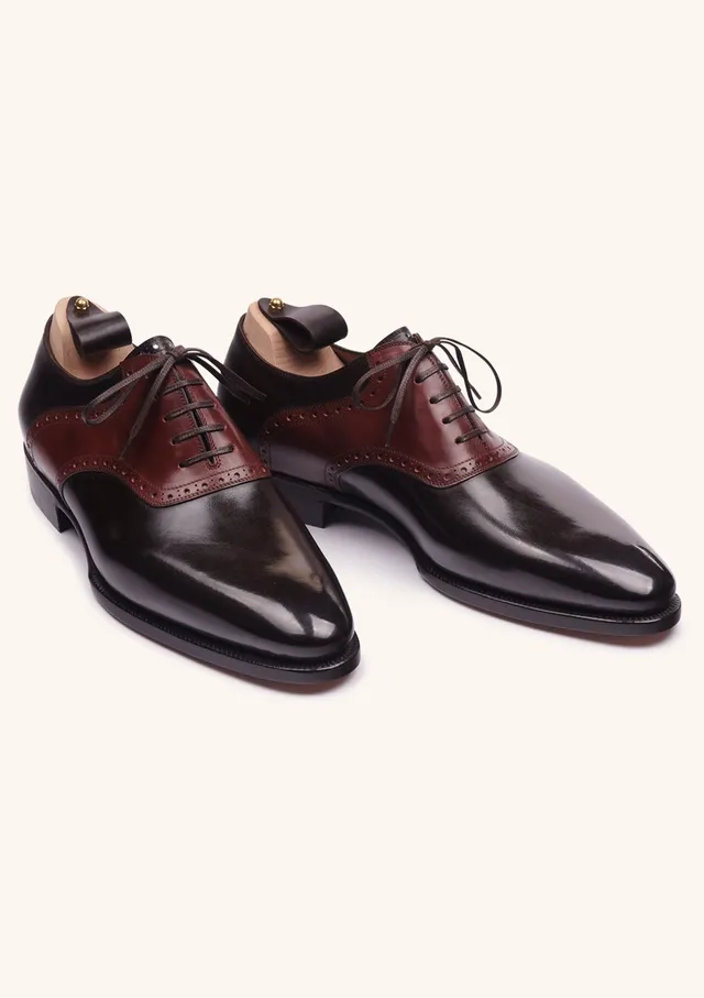 Stefano Bemer Oxfords C6610 stringate marrone 43 cuoio