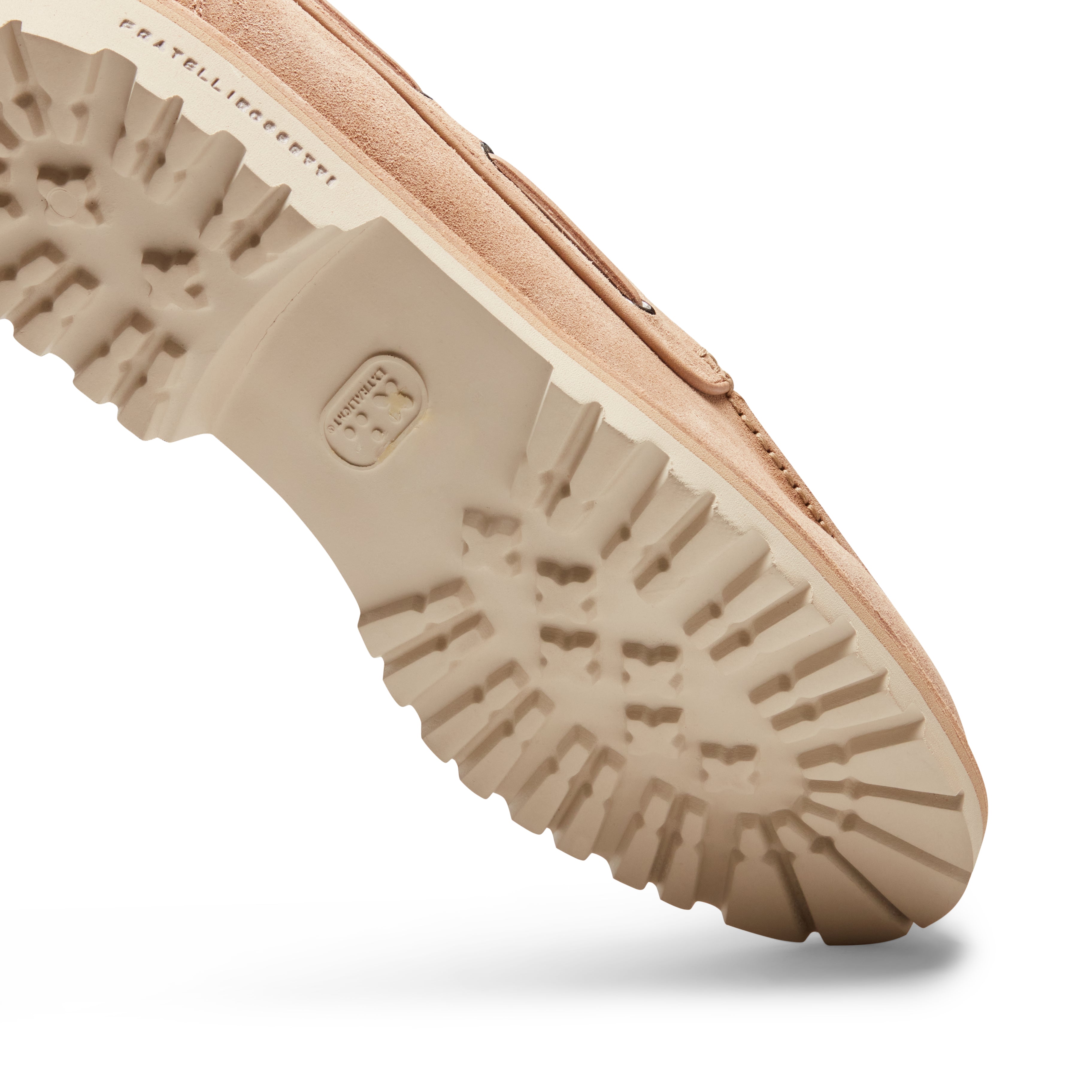 F.lli Rossetti 47424 Mocassino Donna Beige Suede Suola Extralight