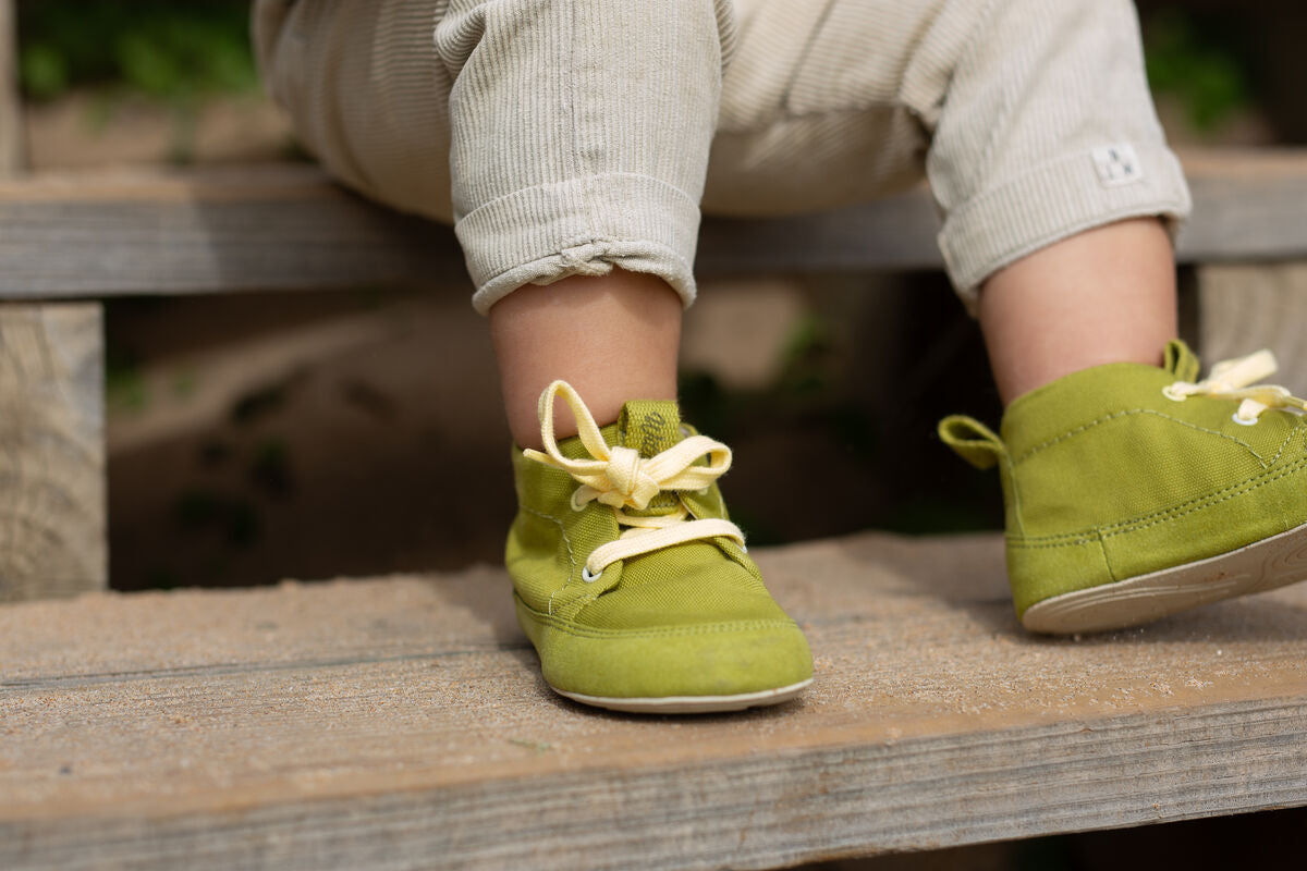 Wildling Low Cut Acti scarpe barefoot verde EU 18 cotone