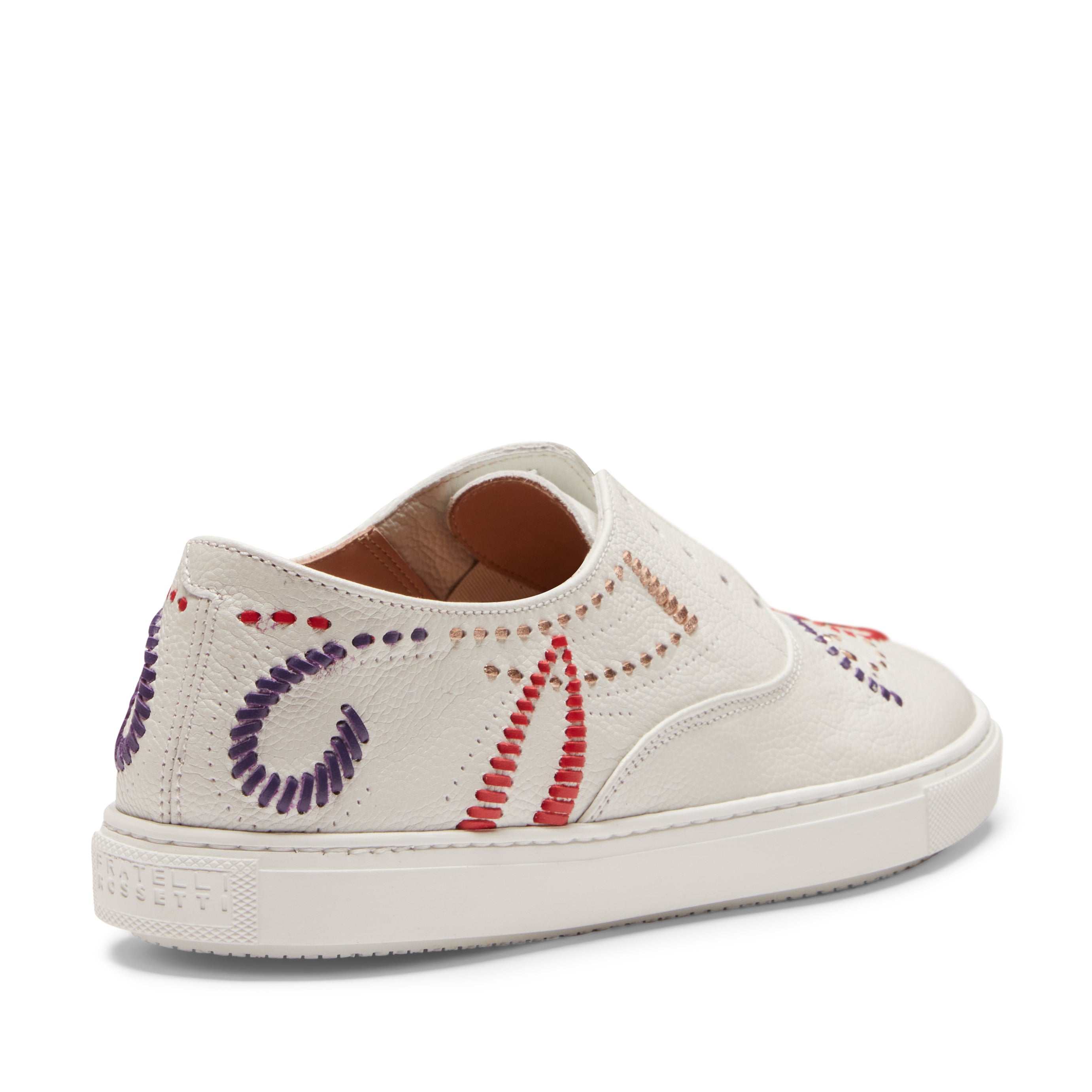 F.lli Rossetti Hobo Sport 75255 Sneaker Donna Bianca Pelle