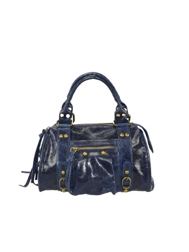 Sandro Barbera & Figli BABA29832 borsa a mano pelle blu