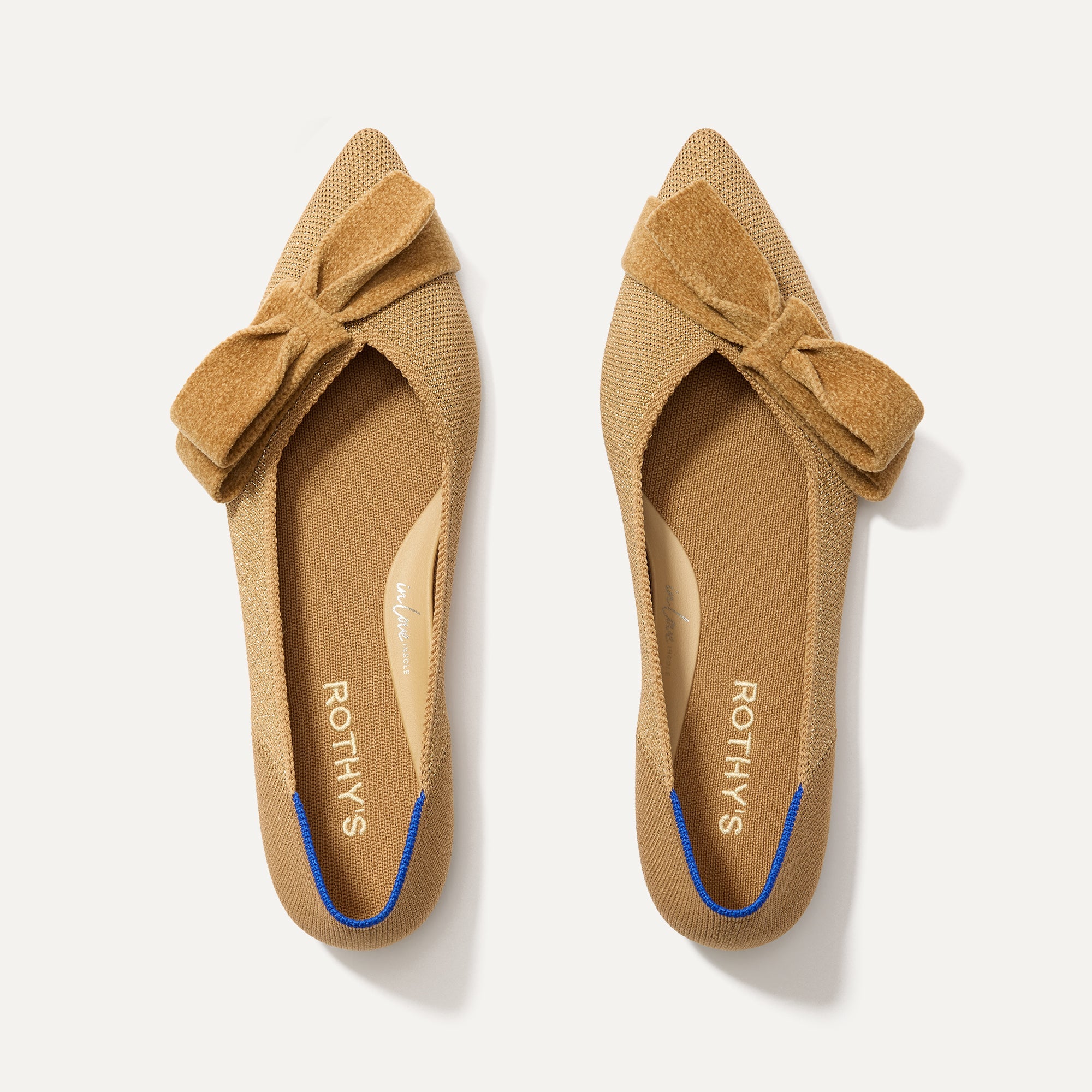 Rothy's Bow Point II ballerine Siren punta fiocco