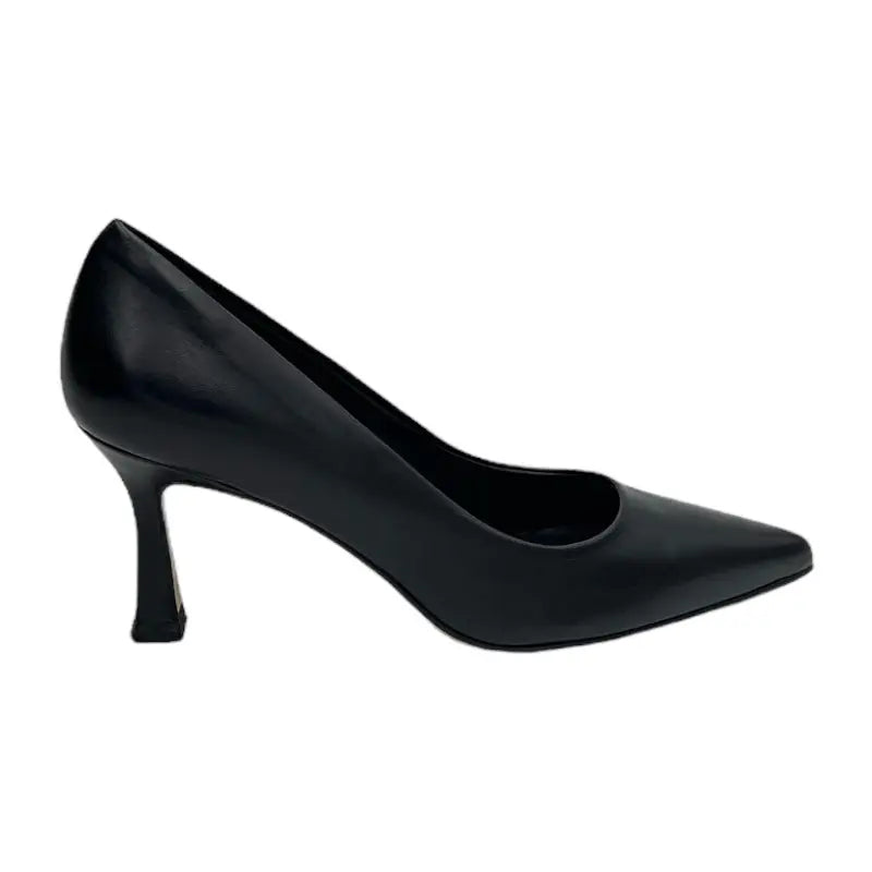 Sandro Barbera & Figli 2628 Decoltè vitello pelle nero tacco 7 cm