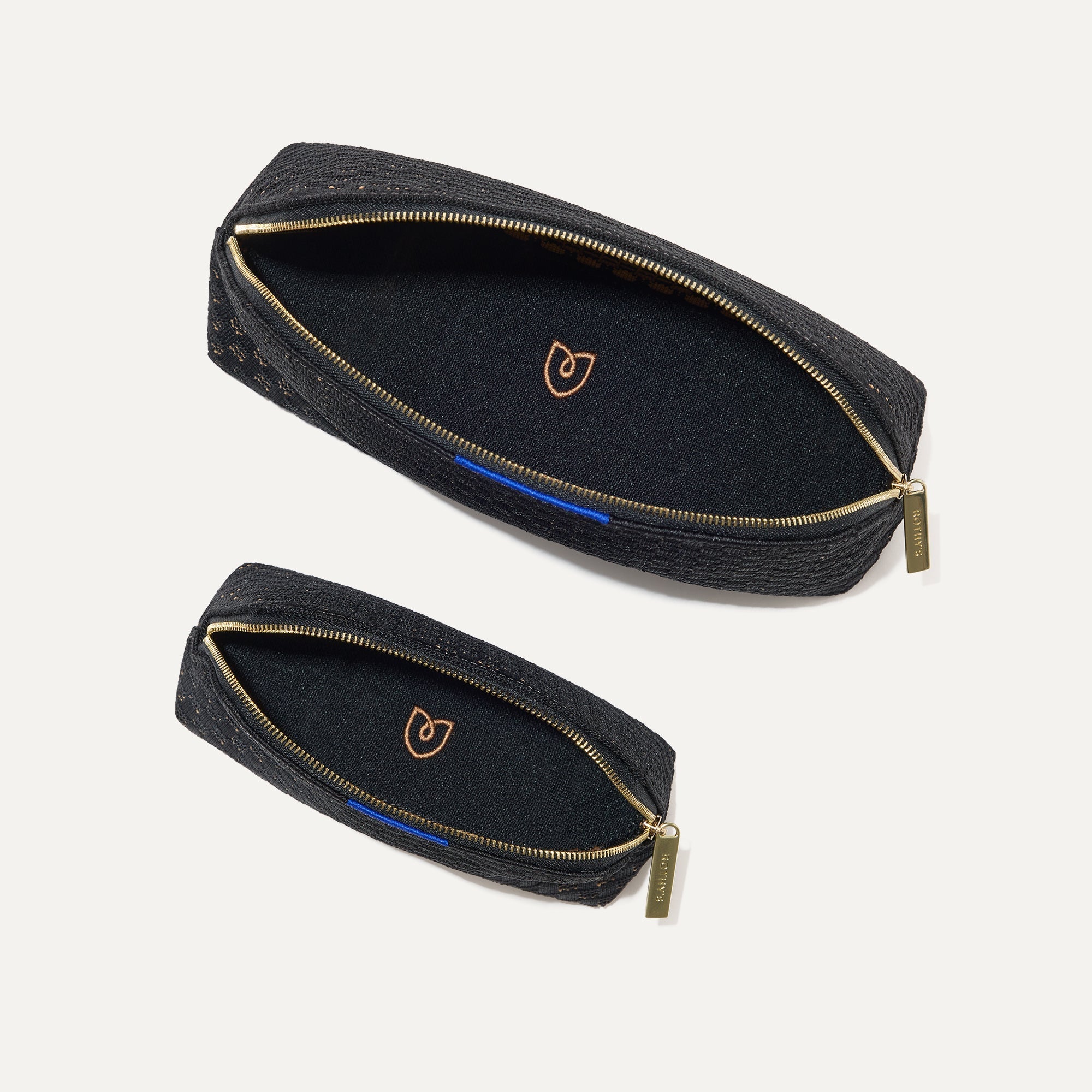 Rothy's The Vanity Set pochette Night Song 2 pezzi intreccio