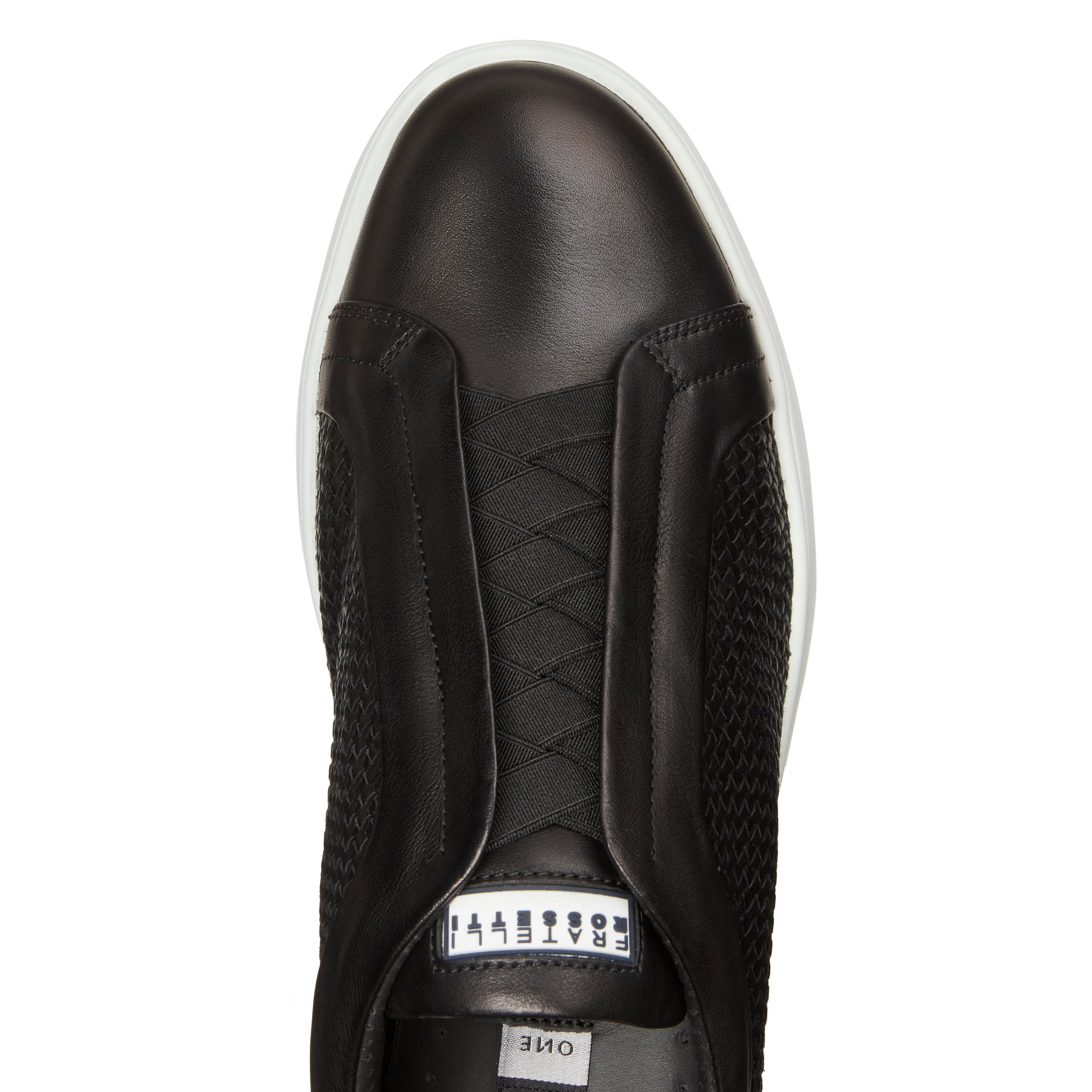 F.lli Rossetti 47237 Sneaker Pelle Uomo E.Nero Elastici