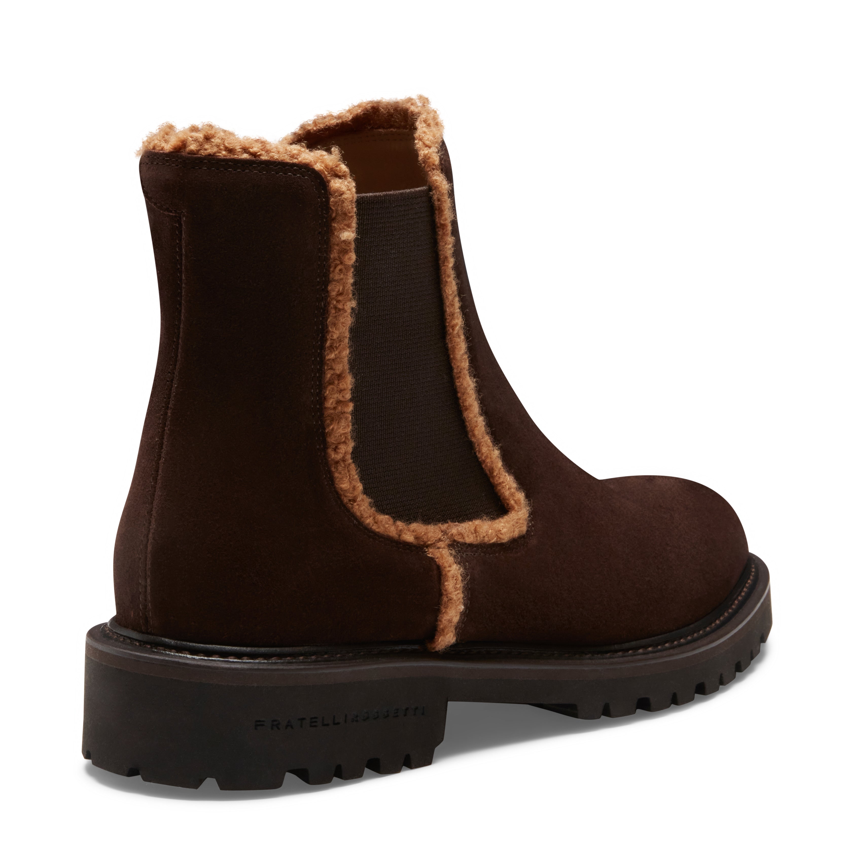 F.lli Rossetti 77310 Chelsea Boot Donna Cacao Camoscio