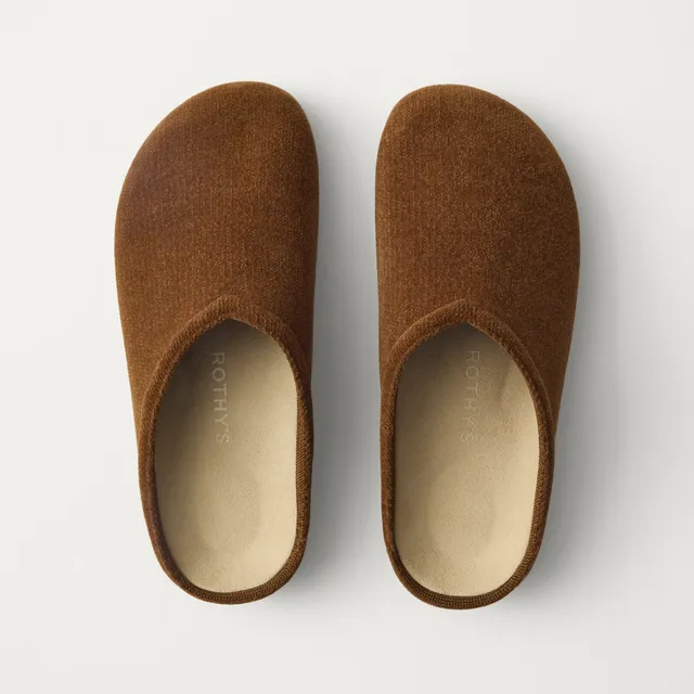 Rothy's The Casual Clog zoccoli donna ReVelvet Russet marrone