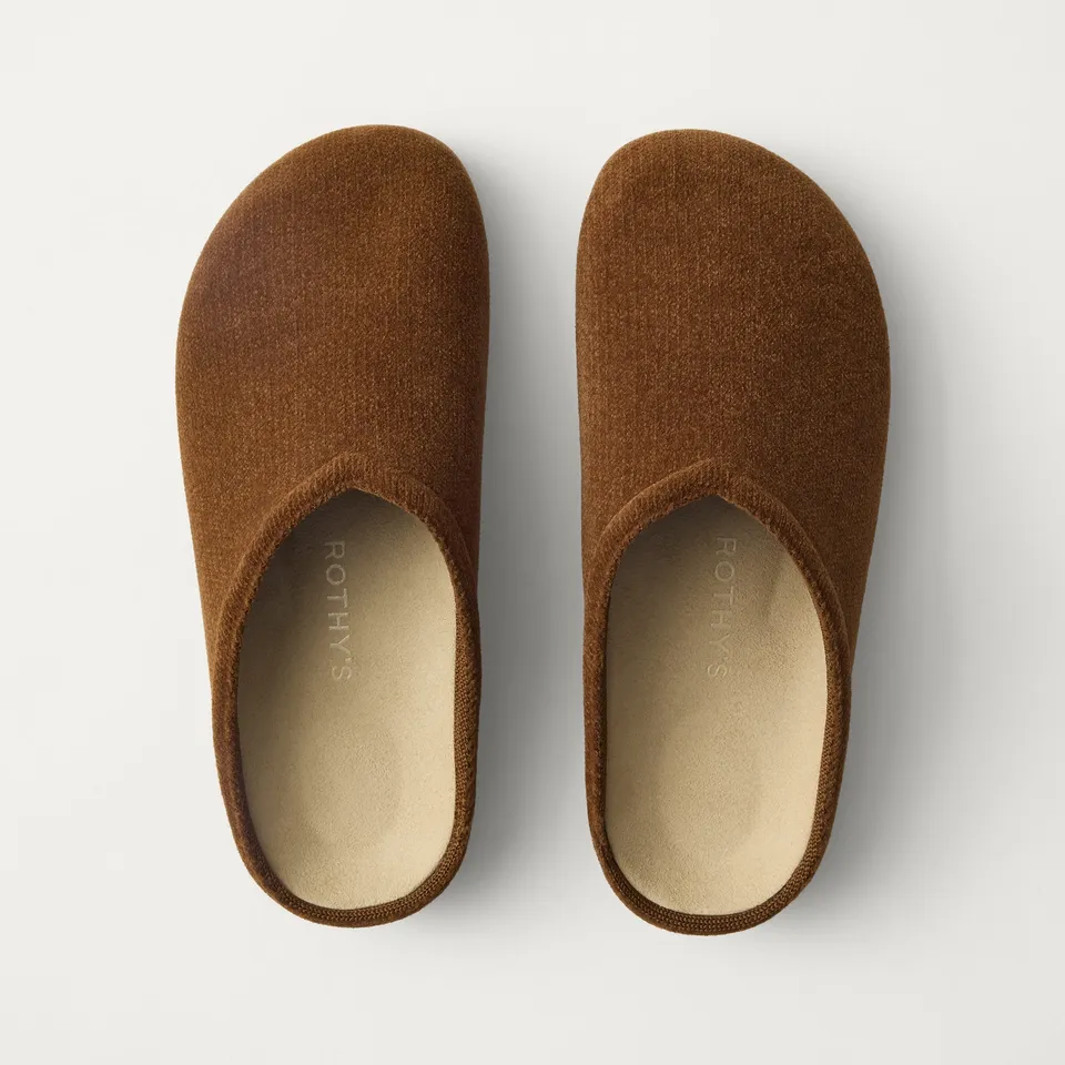 Rothy's The Casual Clog zoccoli donna ReVelvet Russet marrone