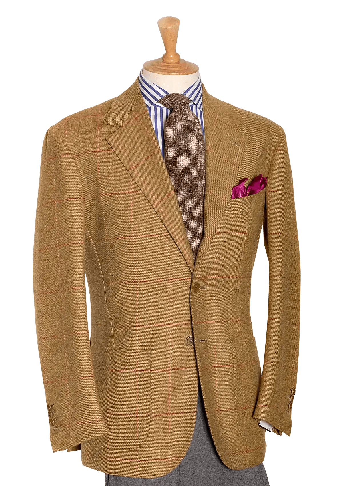 Stefano Bemer Blazers SV2027 giacca tweed caramello