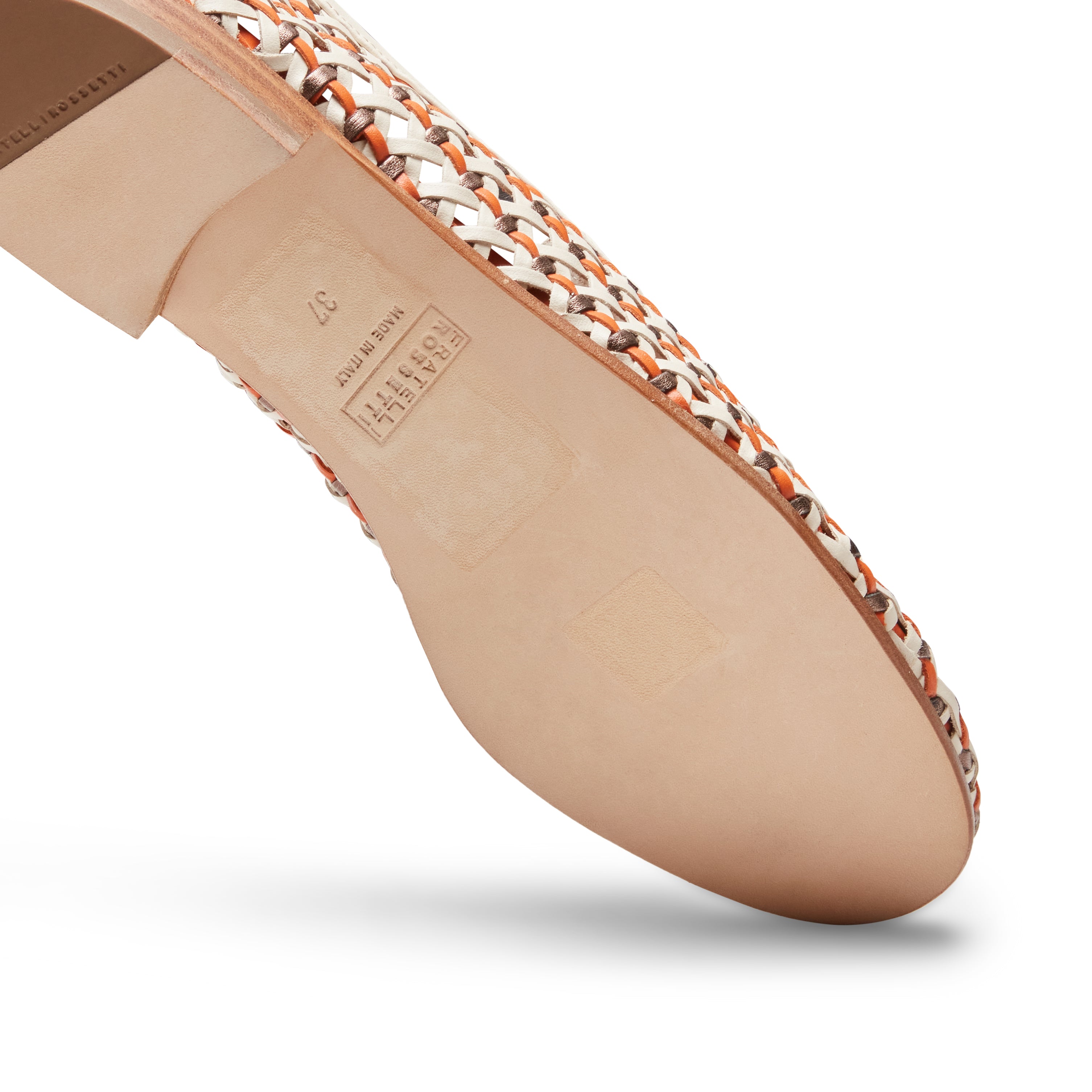 F.lli Rossetti Brera 67275 mocassino donna avorio intrecciato