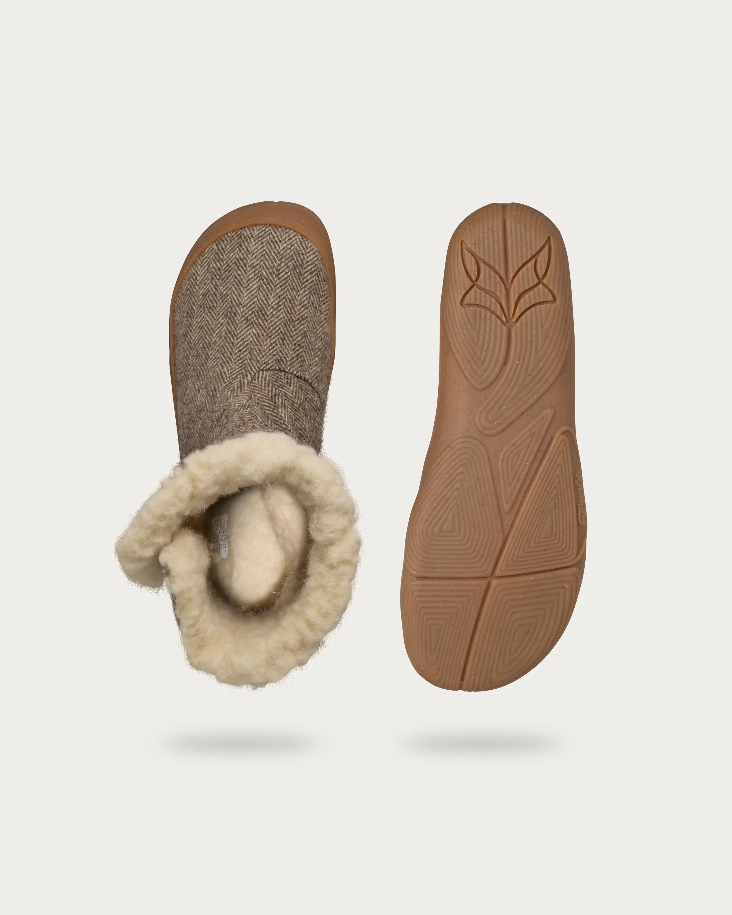 Wildling Shoes Koselig sand slip on beige lana calde