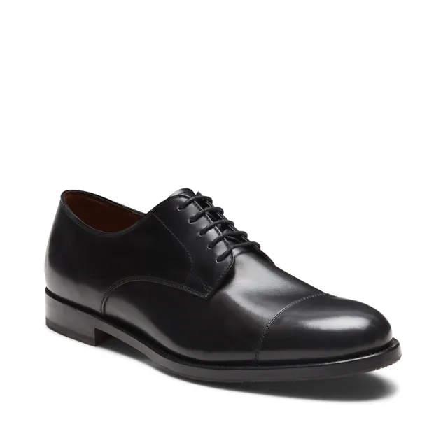 F.lli Rossetti 11250 Derby pelle uomo nero suola cuoio