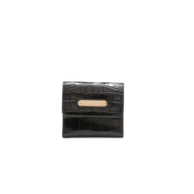 F.lli Rossetti Portafoglio Donna Pelle Nero Cocco 10x10 87822