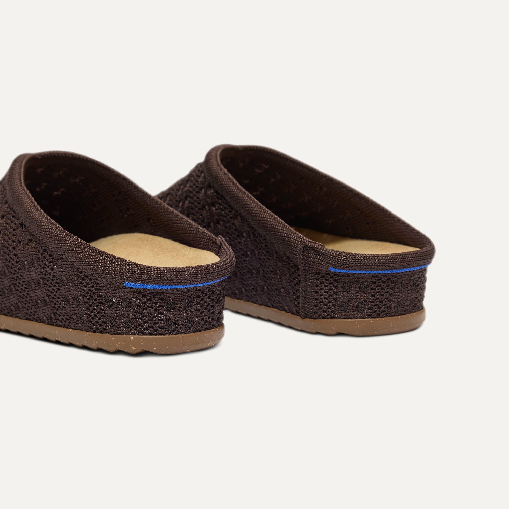 Rothy's The Casual Clog zoccoli donna Chocolate uncinetto
