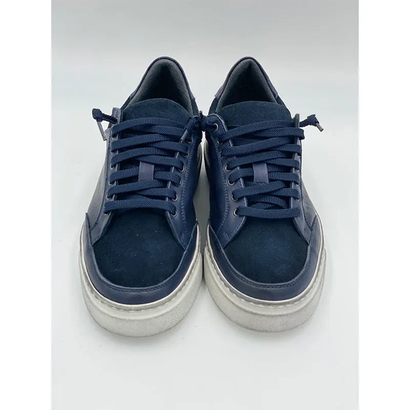 Sandro Barbera Airing Maya sneaker uomo blu EU 40 pelle