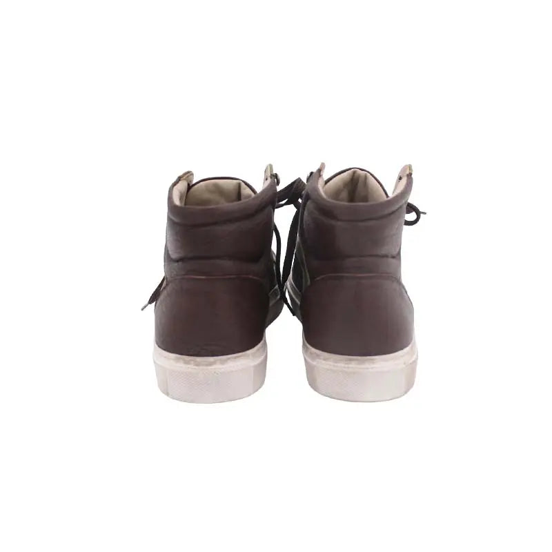 Sandro Barbera Boxer Nut sneaker uomo pelle nut