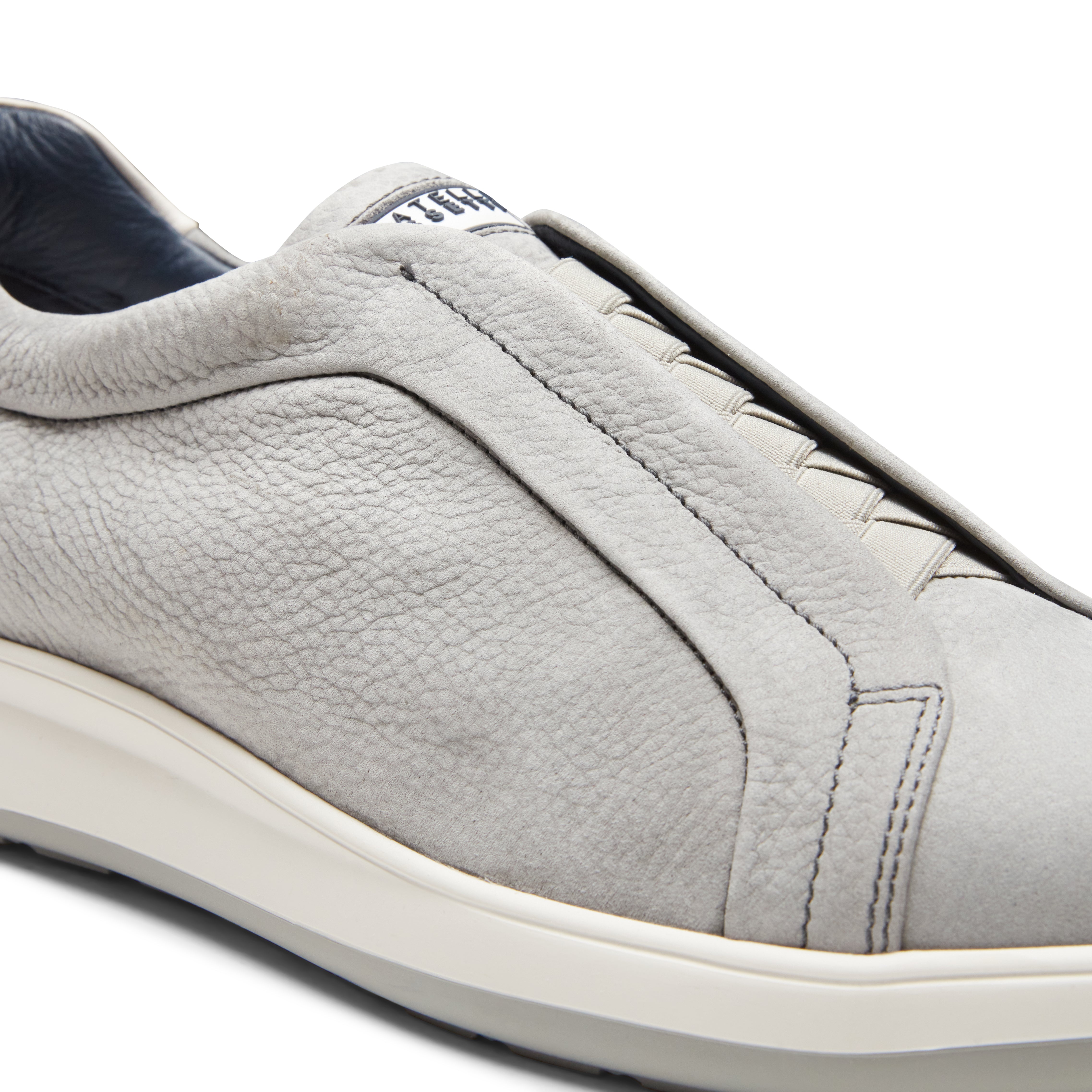 F.lli Rossetti 47114 Sneaker Nabuk Uomo Grigio Slipper