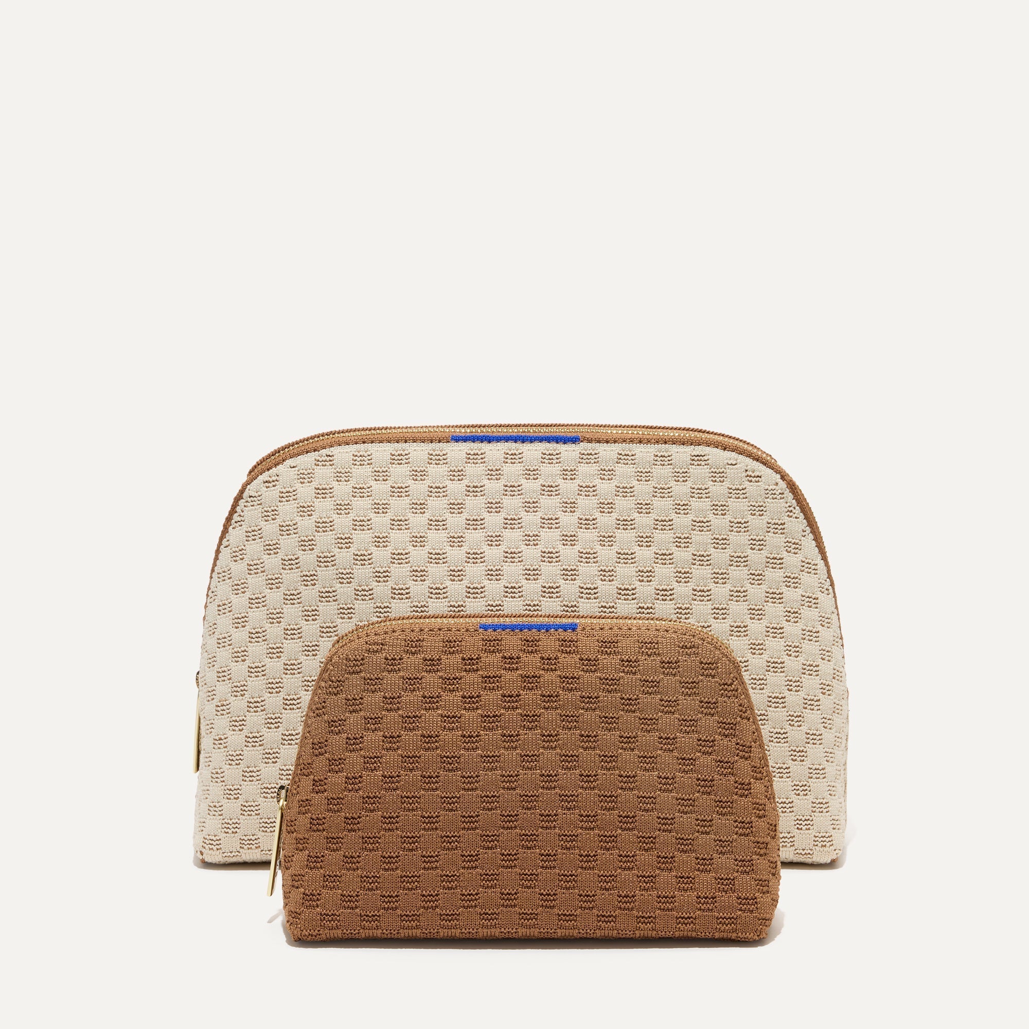 Rothy's The Vanity Set pochette Vanilla Wafer 2 pezzi beige