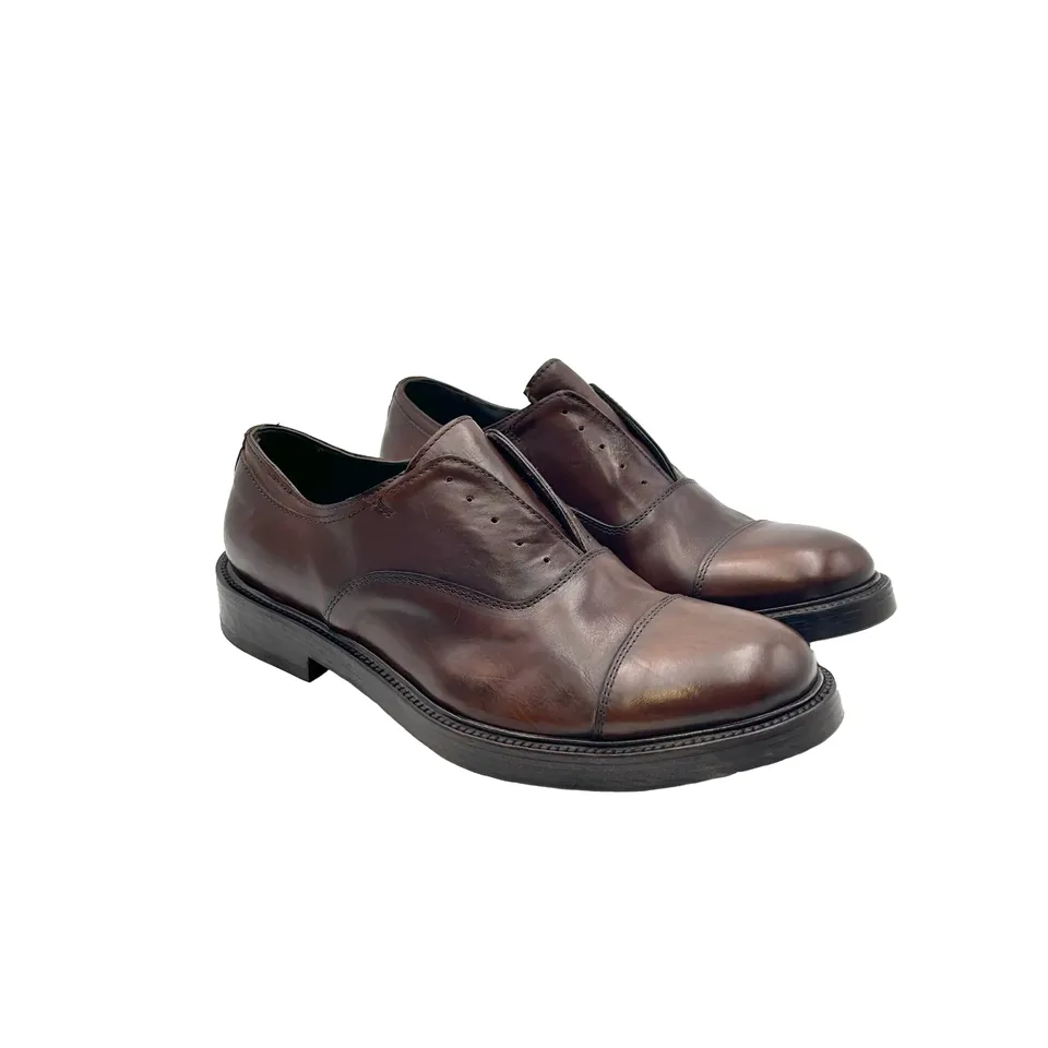 Sandro Barbera & Figli 34226 Oxford No Lace stringate marrone
