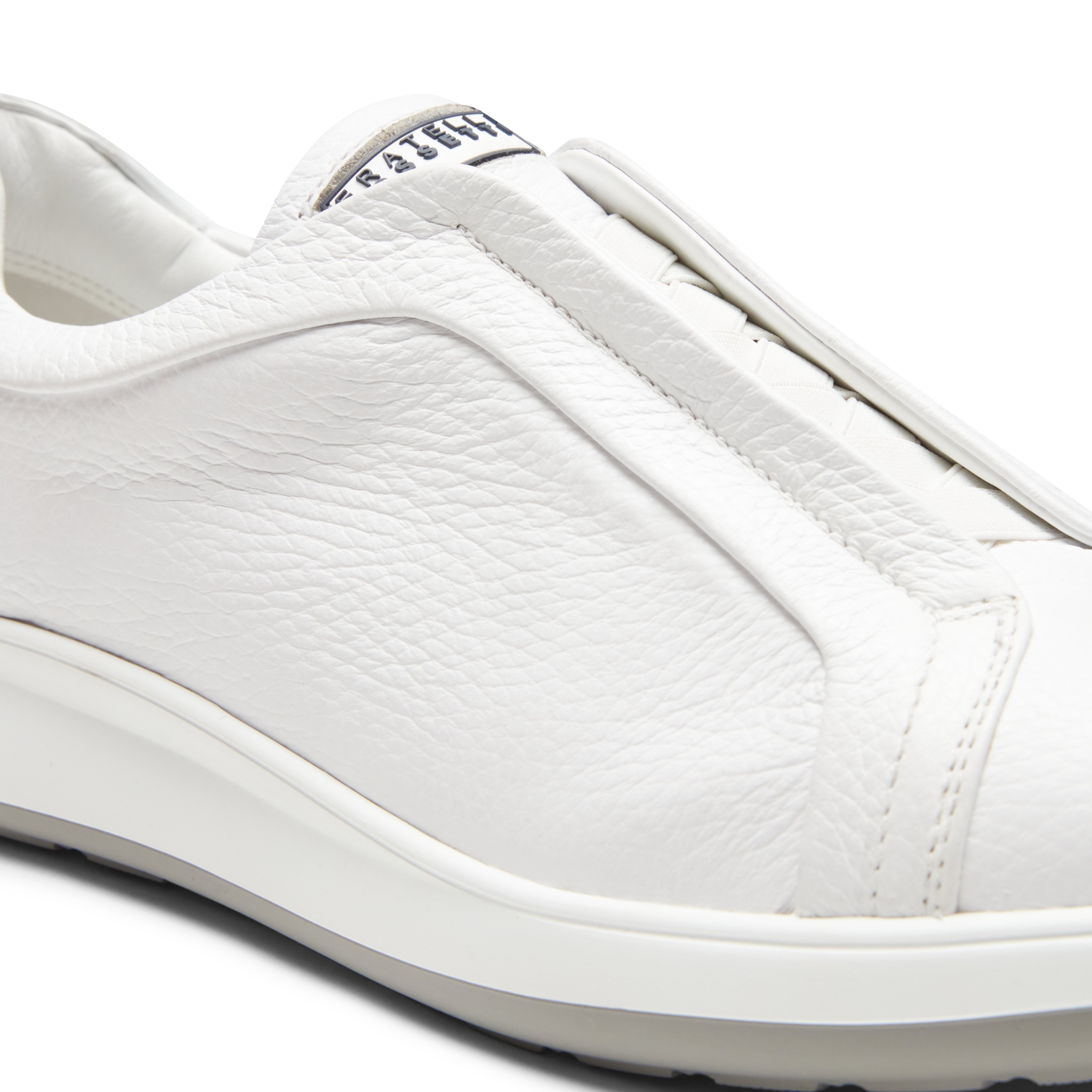 F.lli Rossetti 47115 Sneaker Uomo Bianco Pelle Elastici