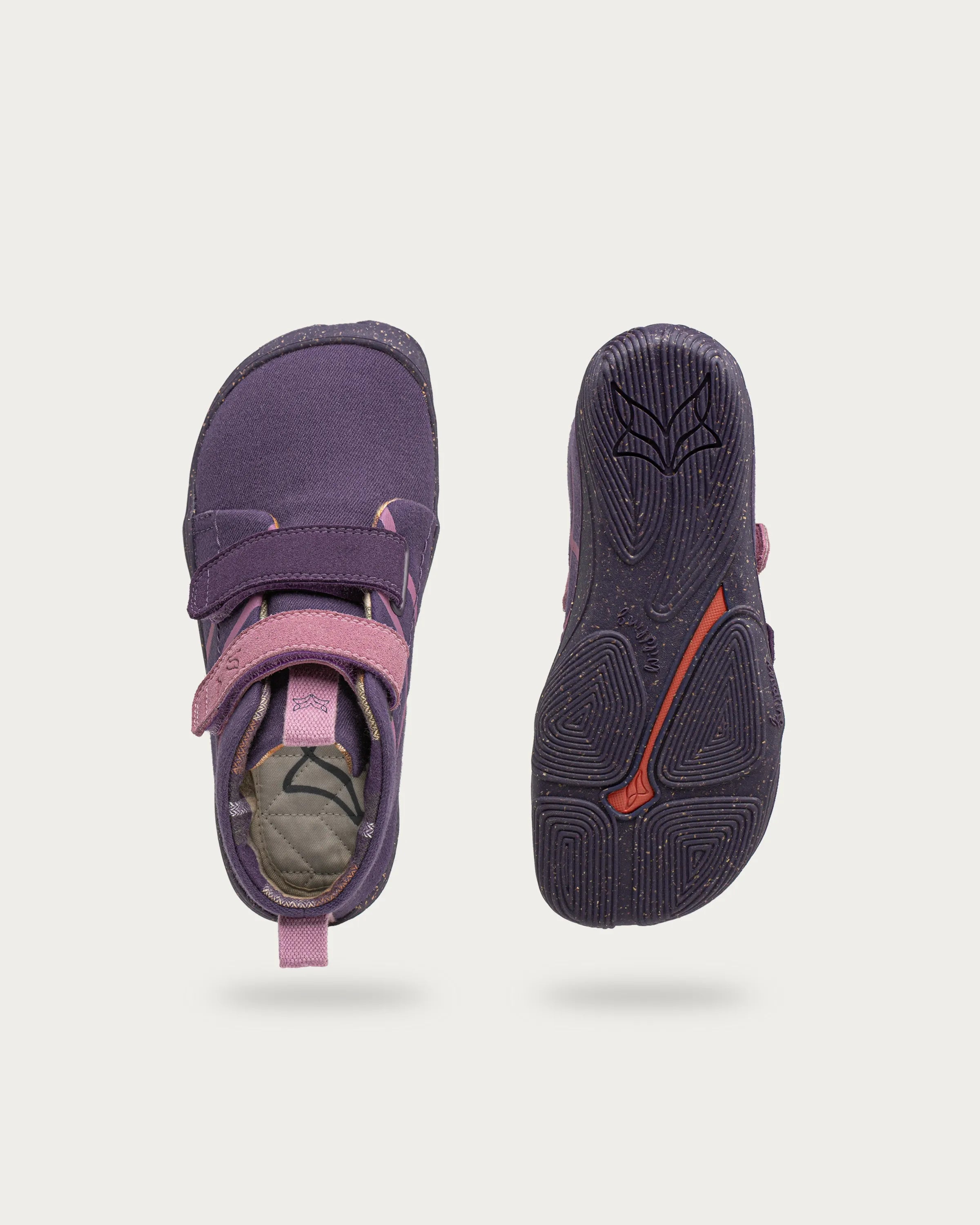 Wildling Filu Purple scarpa bambini in cotone viola