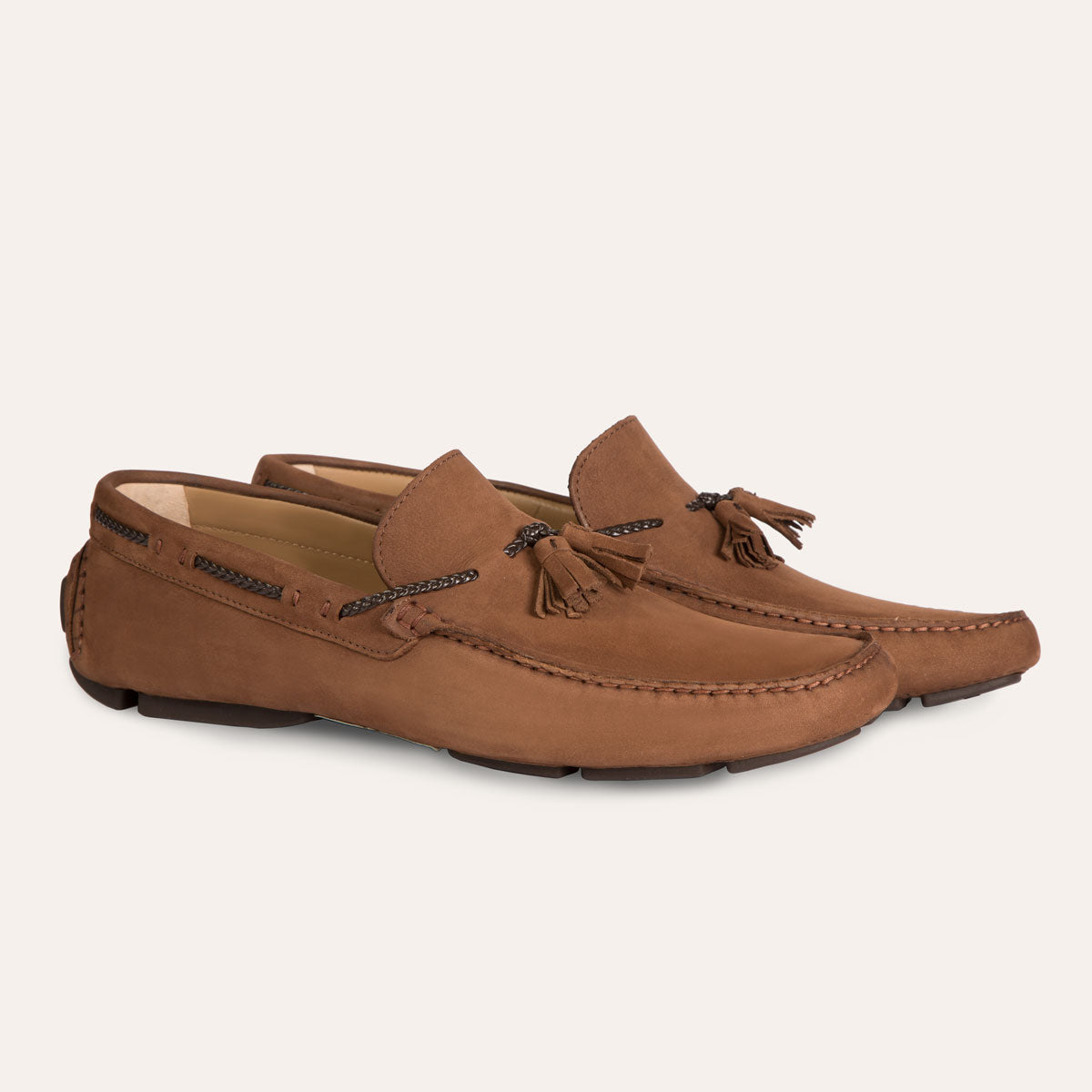 Dellovo Doria sneakers loafer nabuk verde