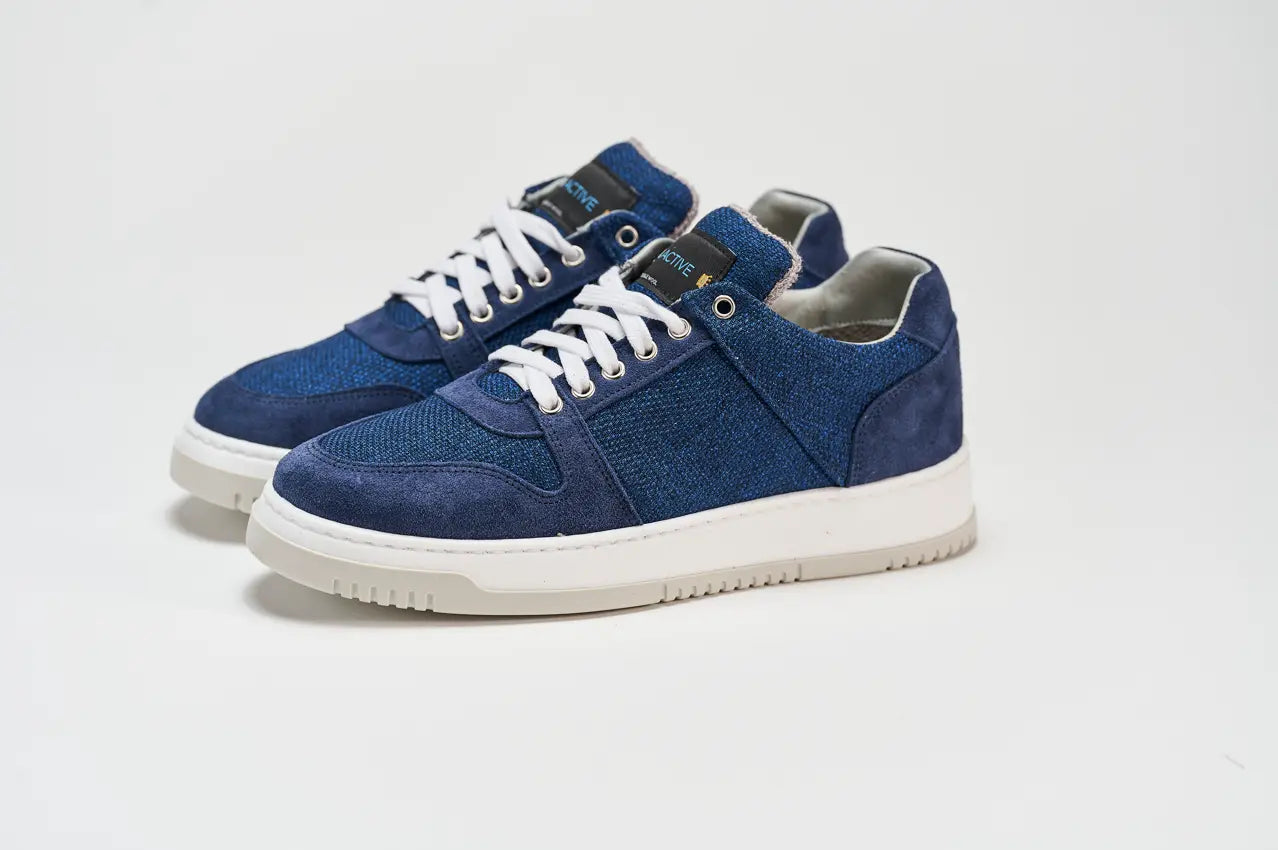 Sandro Barbera Wooly Hoody Sky sneaker lana merino sky