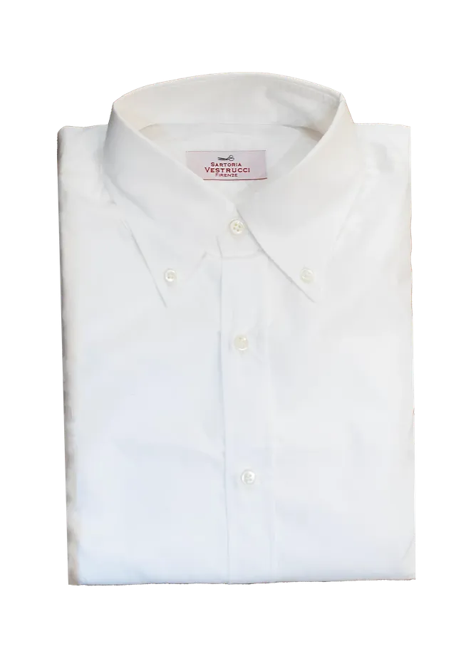 Stefano Bemer Polos & Shirts SV6004 camicia bianca popeline