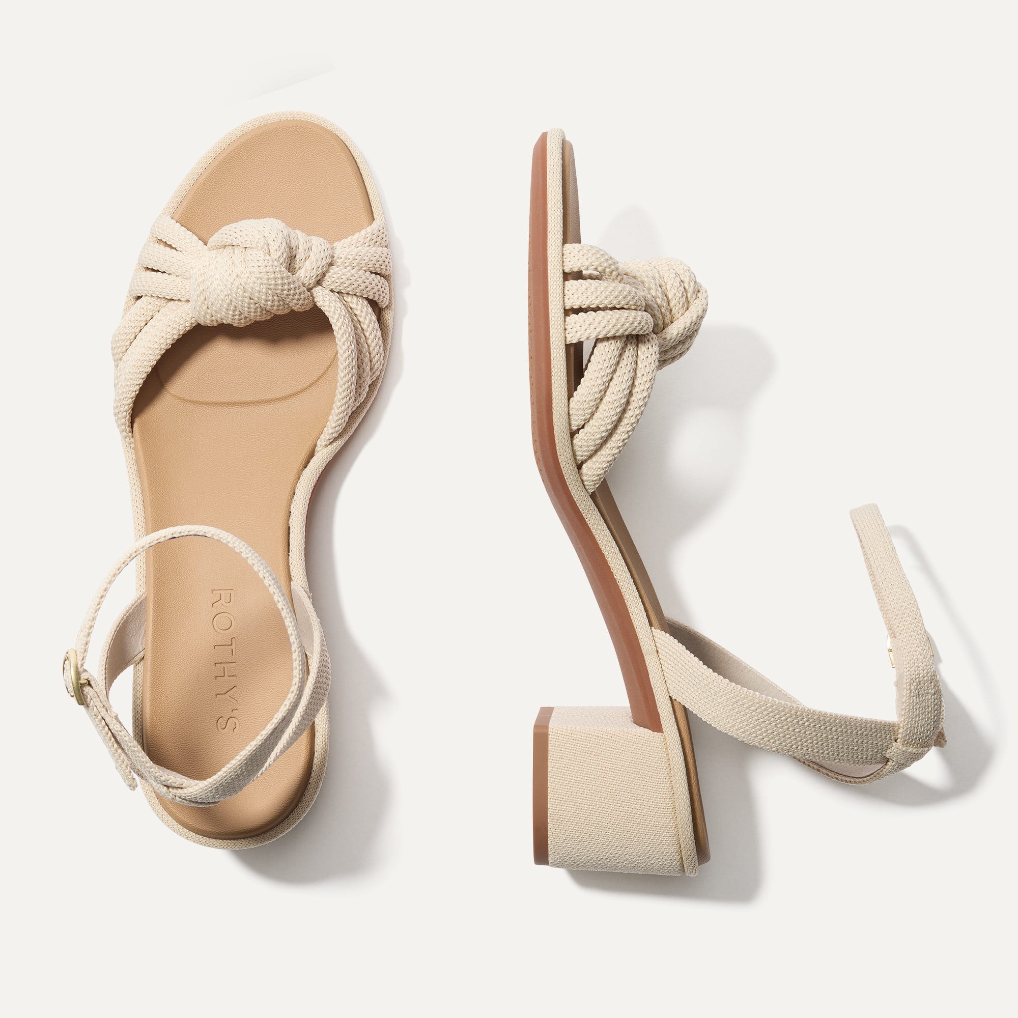 Rothy's The Knot Sandal sandali neri con nodo