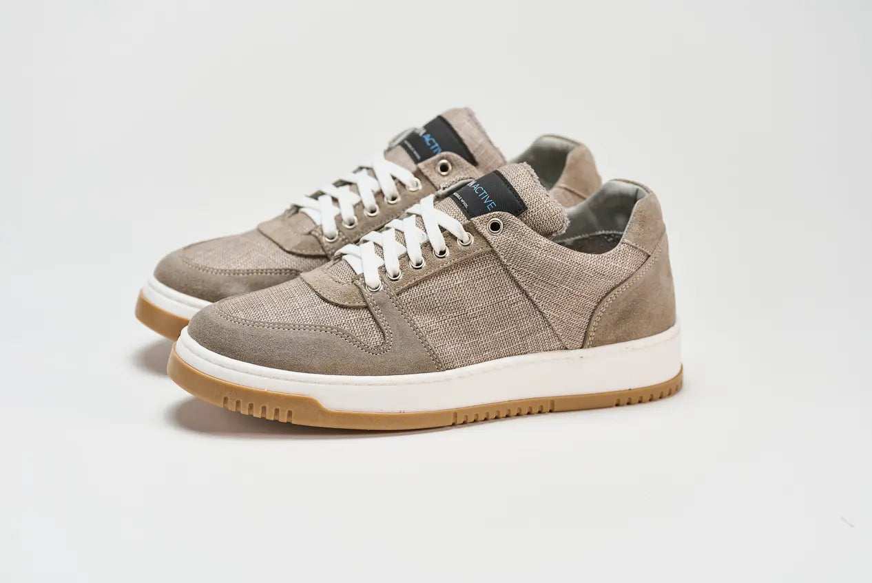 Sandro Barbera Wooly Hoody Sable sneakers lana merino