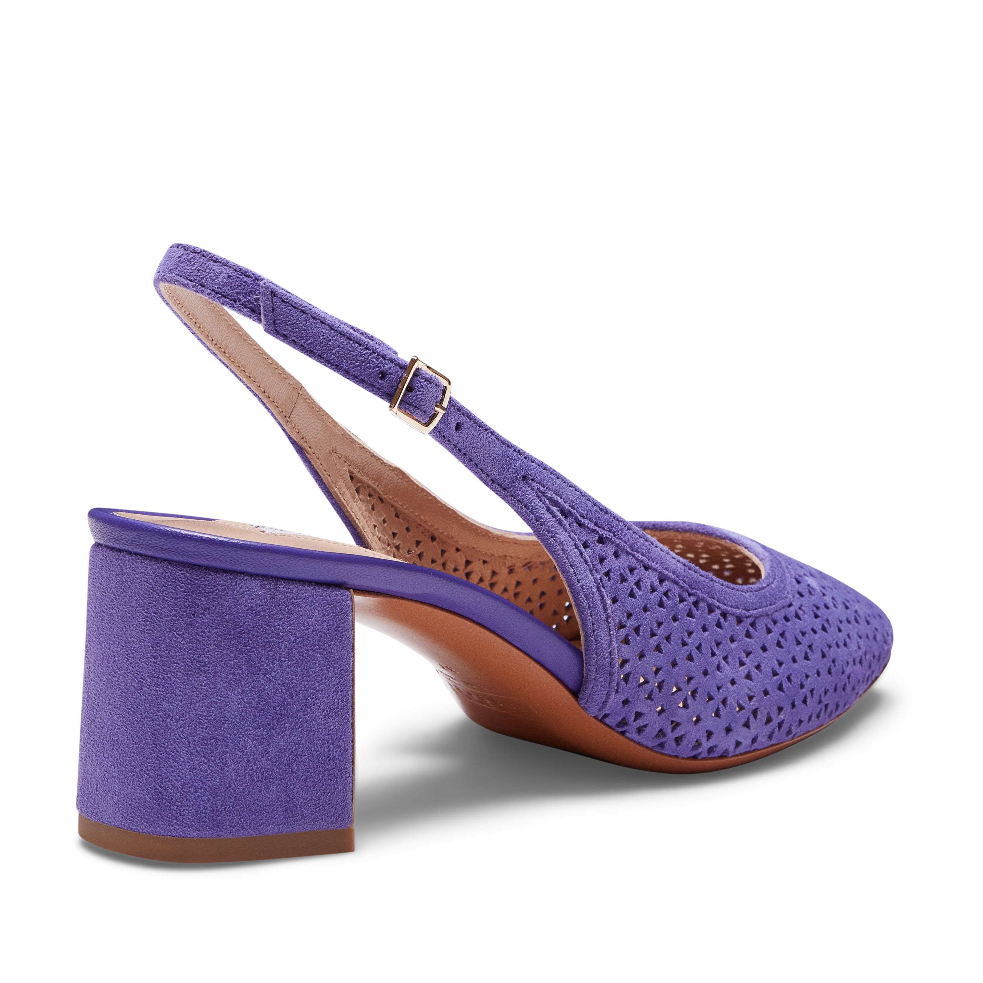 F.lli Rossetti 68232 sandalo slingback suede Viola 60