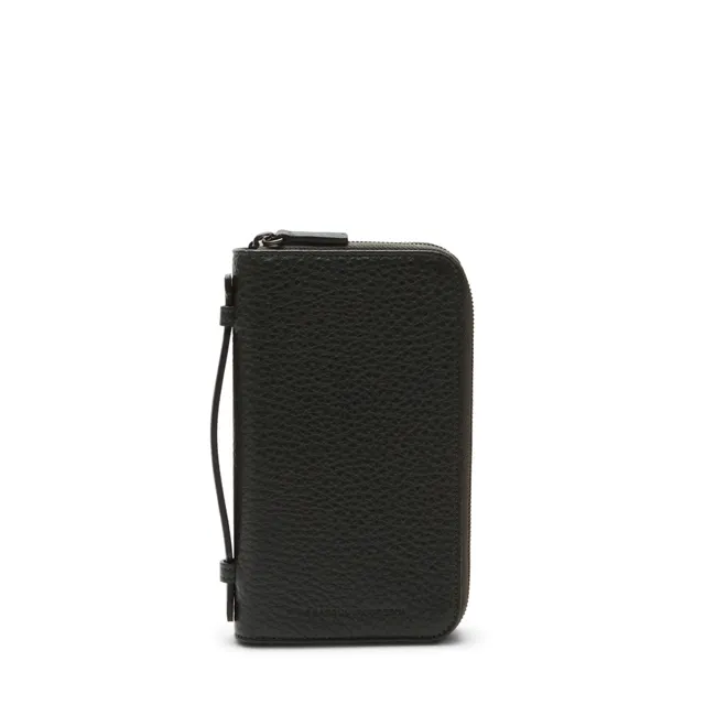 F.lli Rossetti Organizer Uomo Pelle Verde Foresta Zip