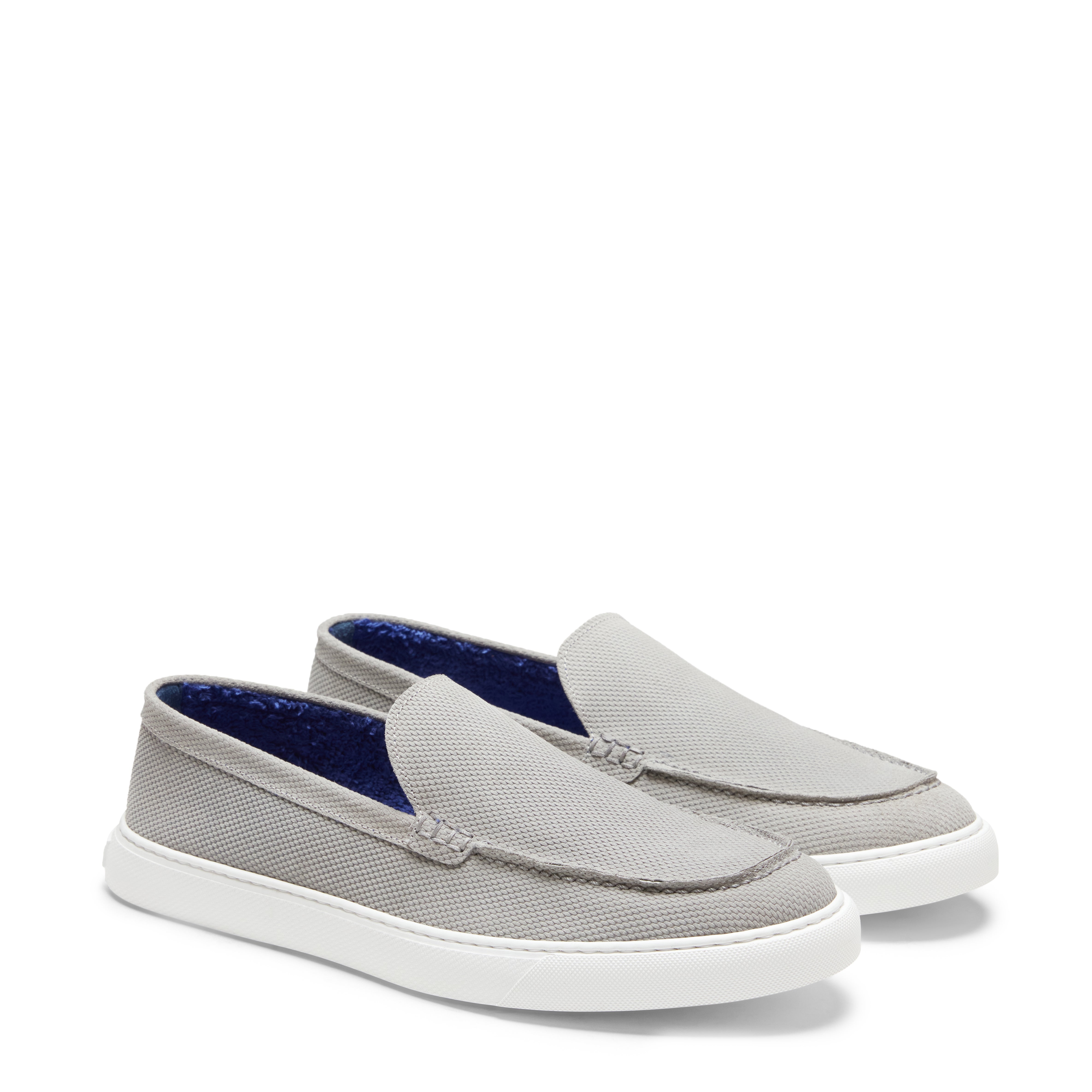 F.lli Rossetti Yacht Mocassino Acciaio in Suede