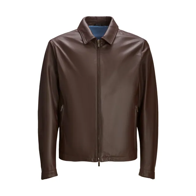 F.lli Rossetti 99791 giubbino uomo marrone nappa