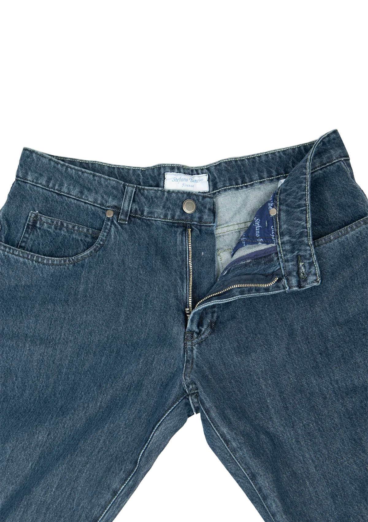 Stefano Bemer Trousers Tokyo Jeans Denim Blu 32/46