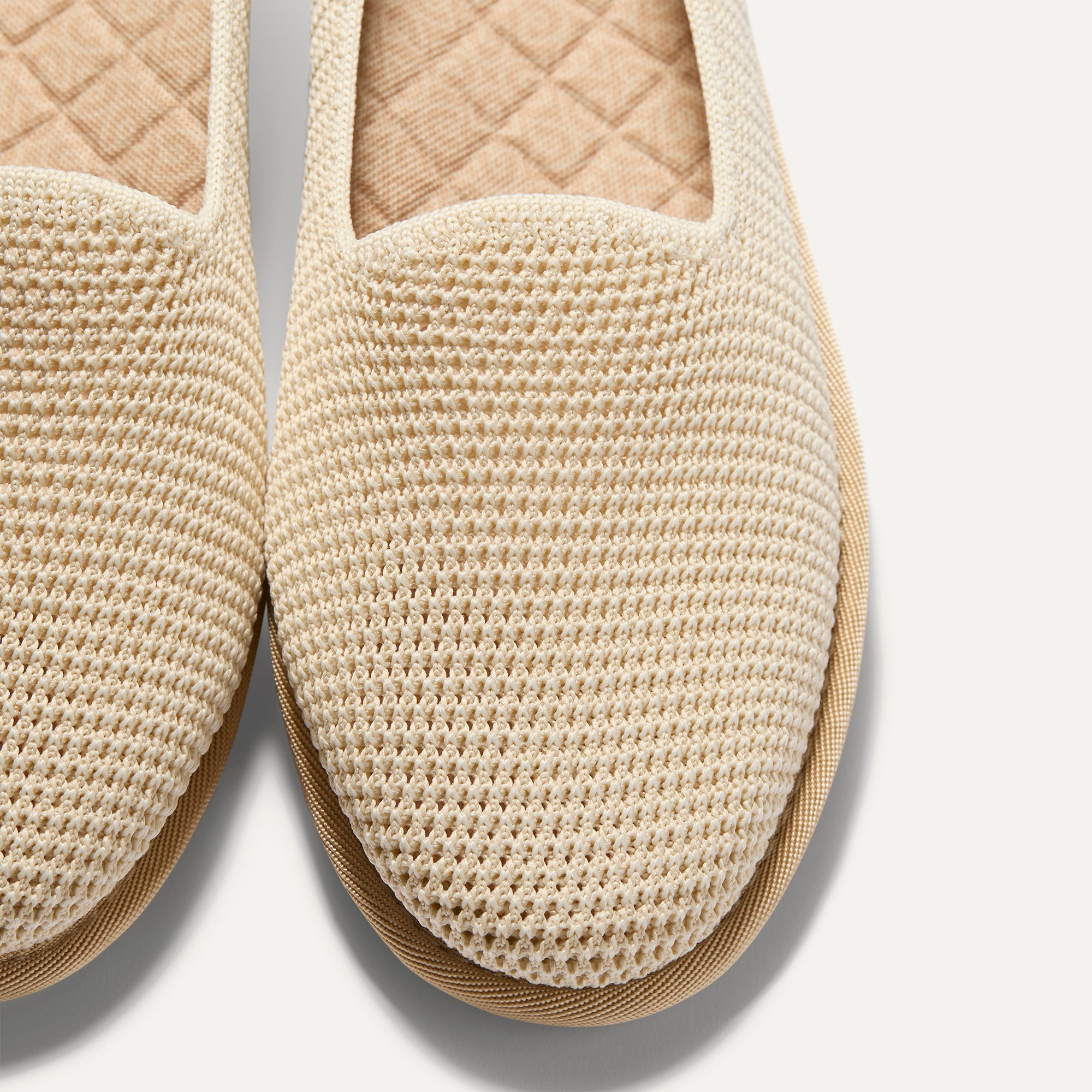 Rothy's The Cruiser Loafer mocassini donna White Raffia-Knit knit