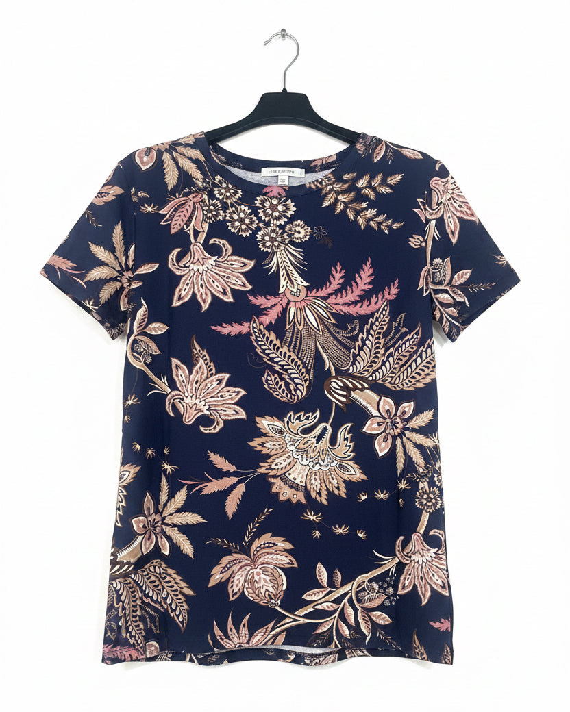 Linea Elle Bandana t-shirt donna blu taglia unica