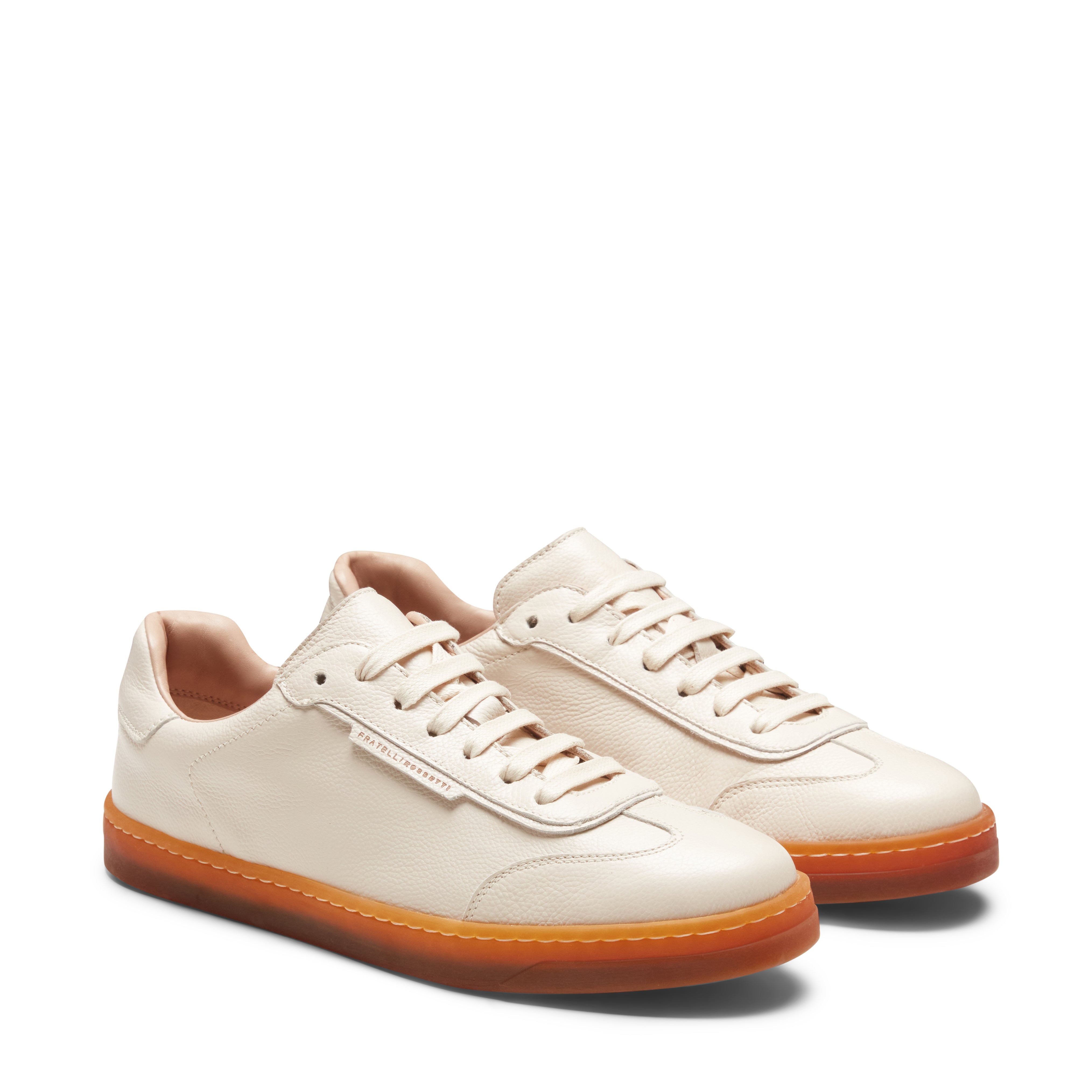 F.lli Rossetti One 76860 Sneaker Pelle Donna Latte Vintage