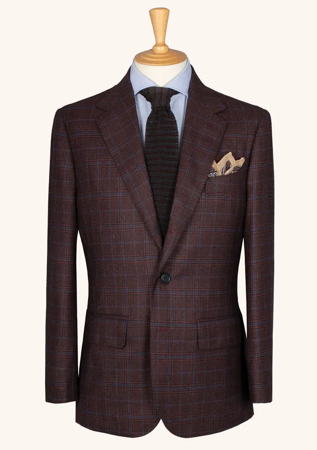 Stefano Bemer Blazers SV2133 giacca cashmere bordeaux 50