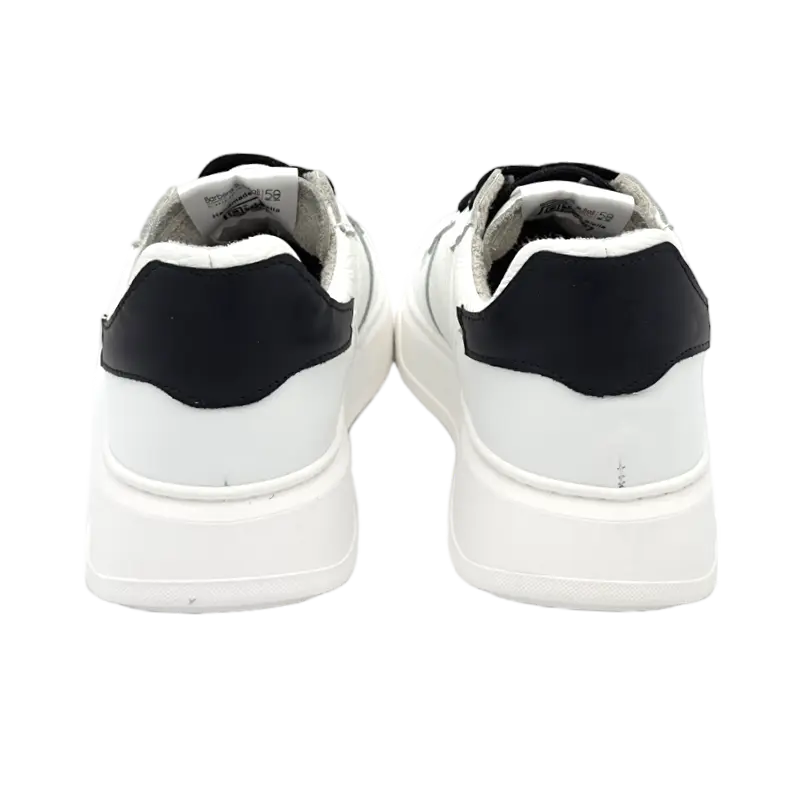 Sandro Barbera B68 King Sneaker Uomo Bianco Pelle Vera